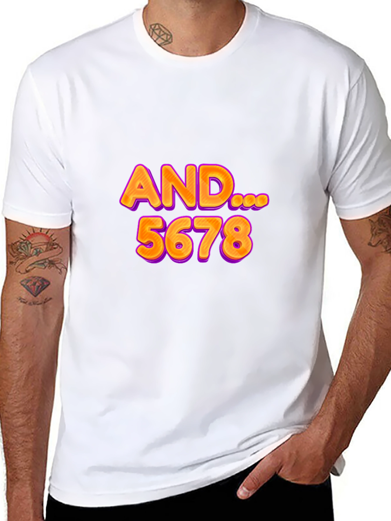 Dance Crew AND...5678 T-Shirt - Black