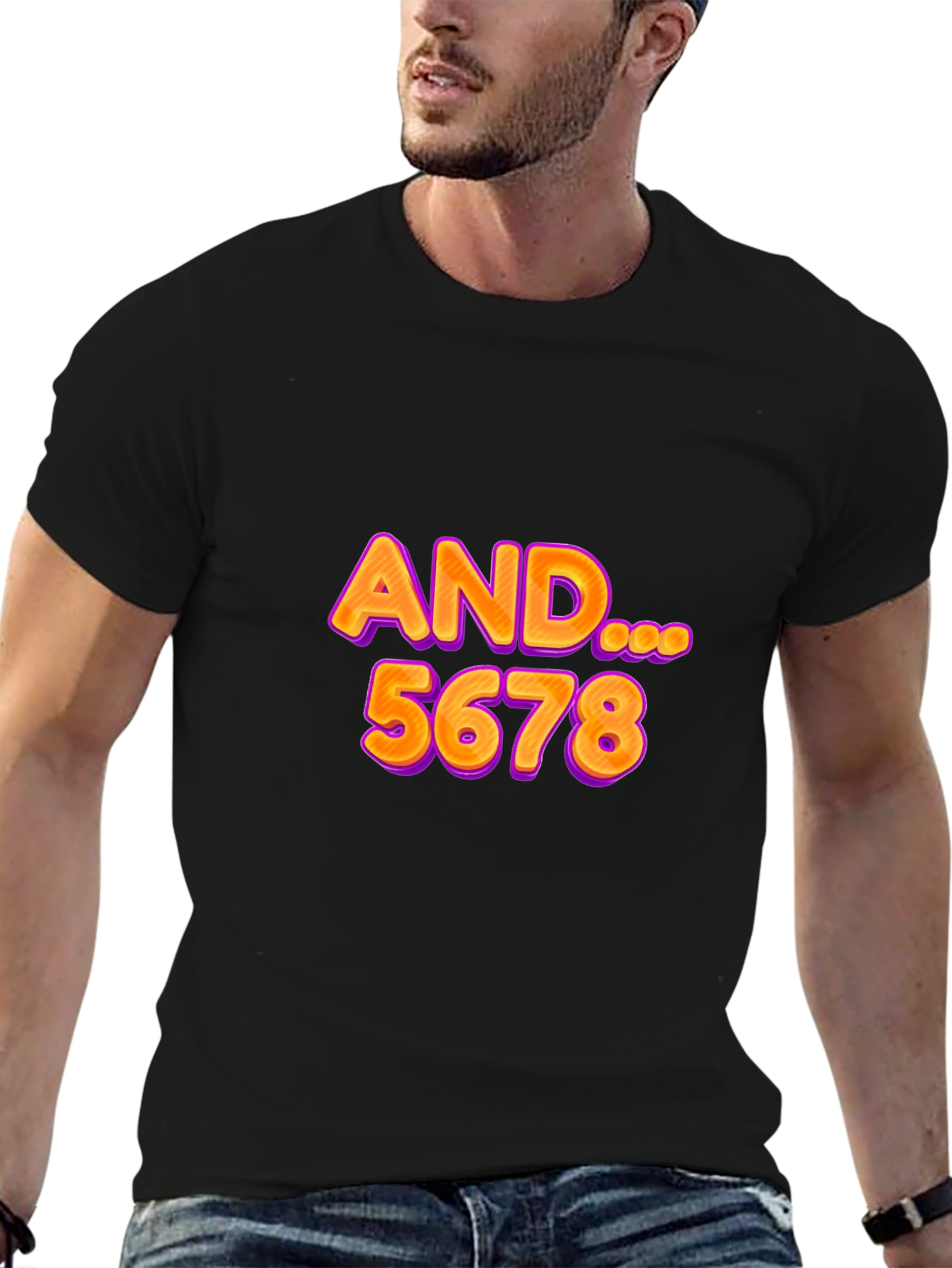 Dance Crew AND...5678 T-Shirt - Black