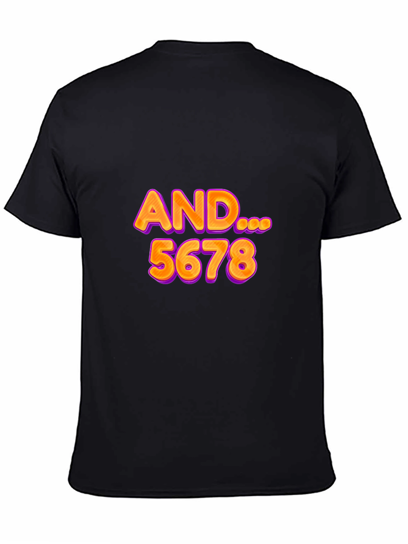 Dance Crew AND...5678 T-Shirt - Black