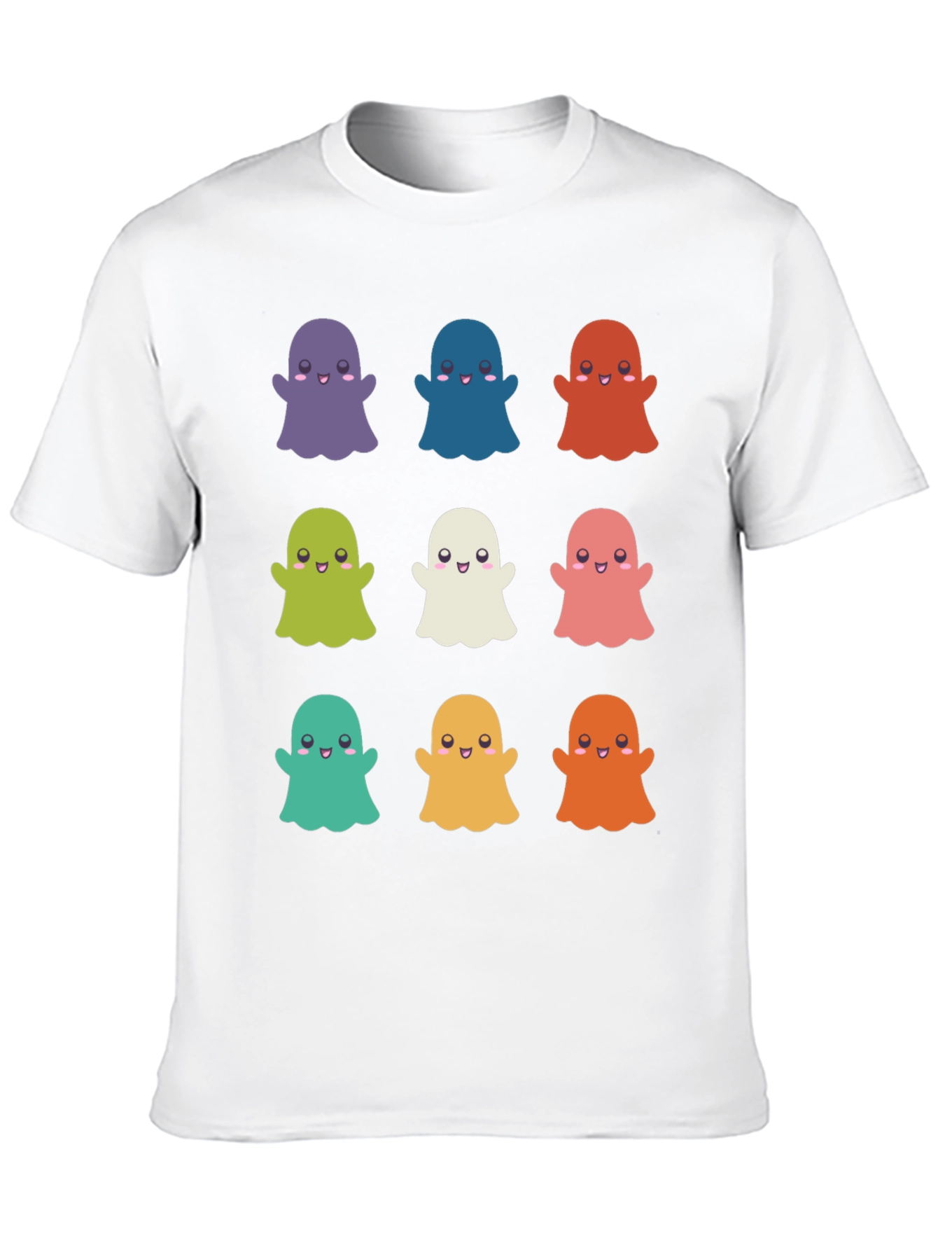 Cute Ghosts T-Shirt - Halloween Apparel