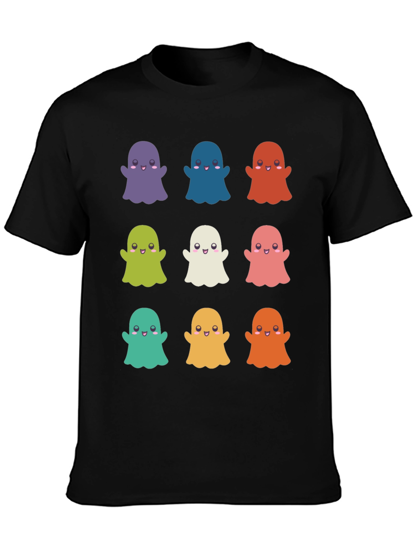 Cute Ghosts T-Shirt - Halloween Apparel