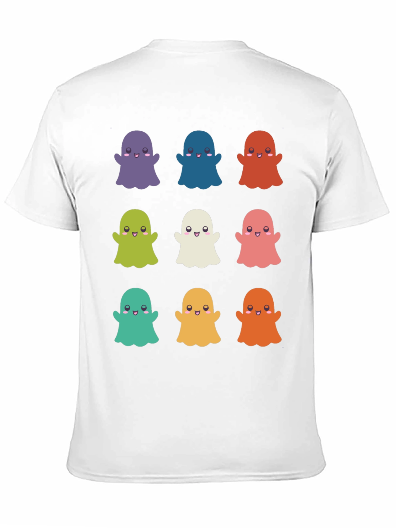 Cute Ghosts T-Shirt - Halloween Apparel