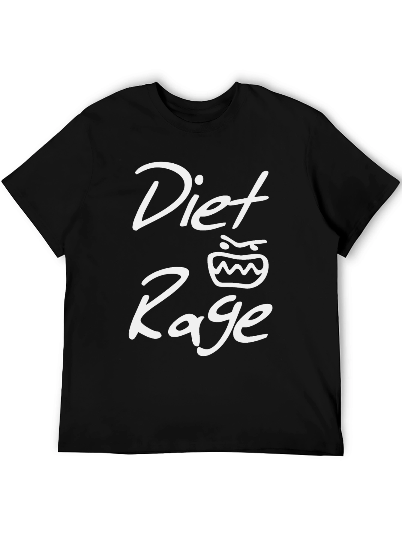 Diet Rage T-Shirt Funny Gym Workout Tee