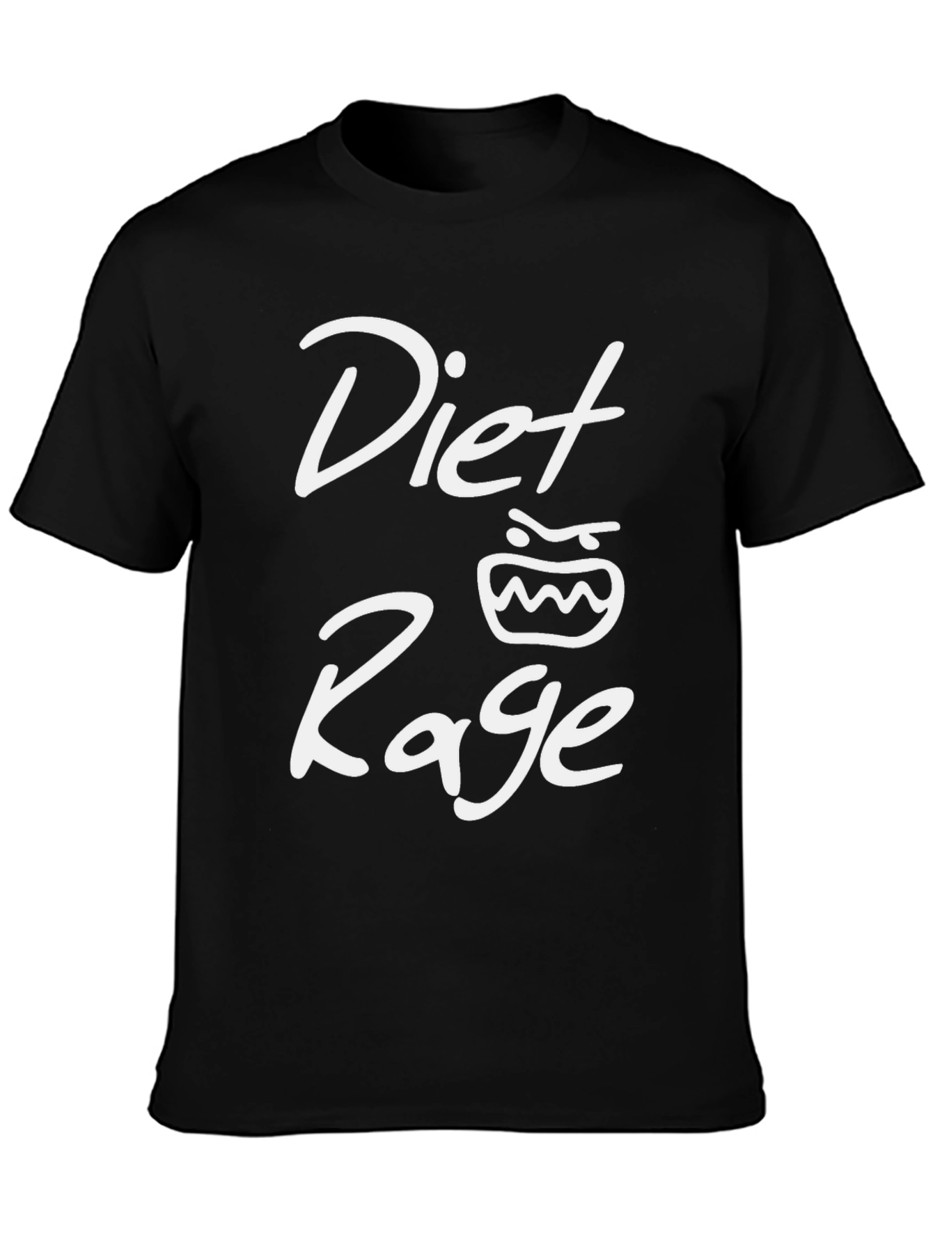 Diet Rage T-Shirt Funny Gym Workout Tee