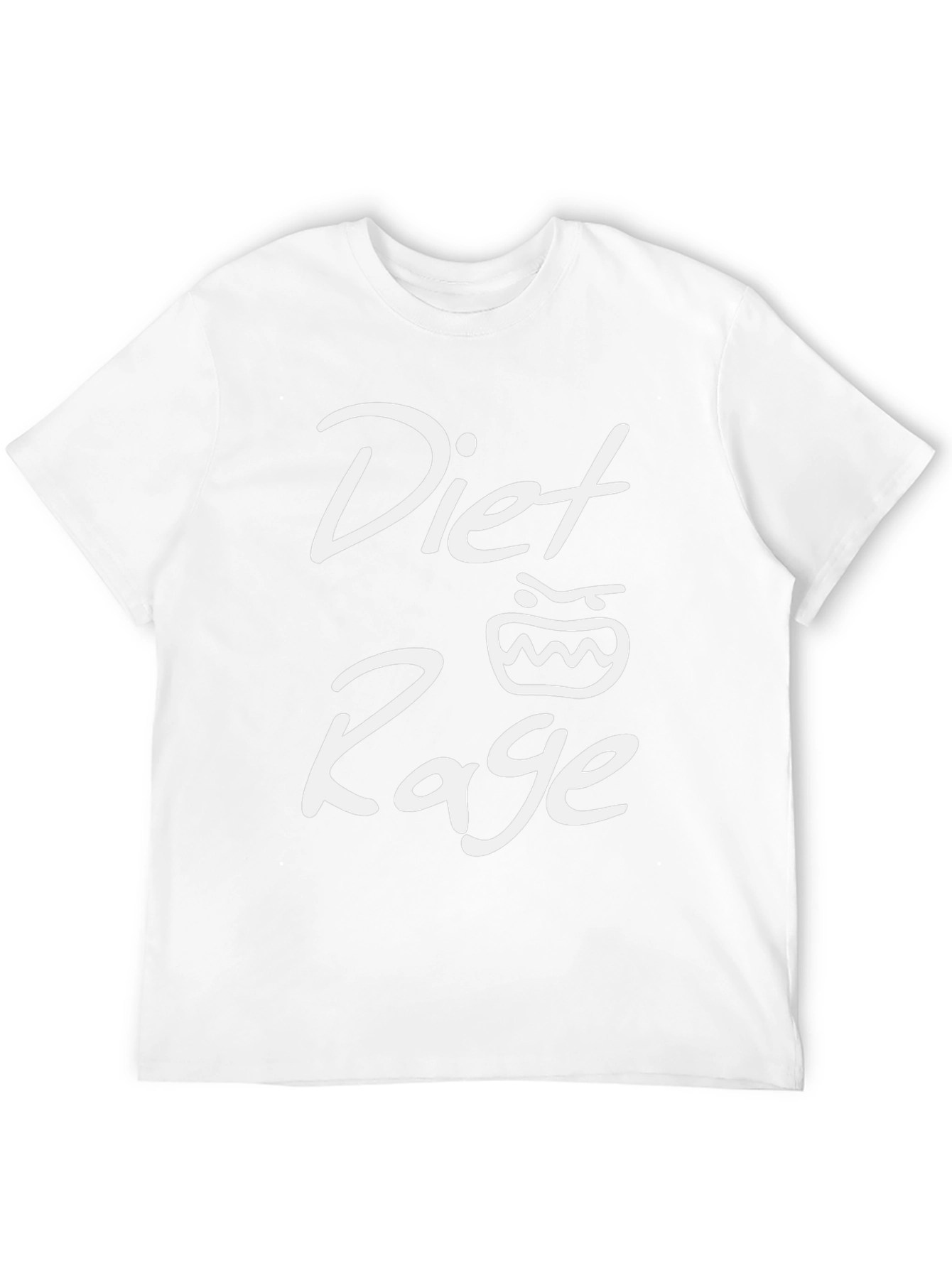 Diet Rage T-Shirt Funny Gym Workout Tee