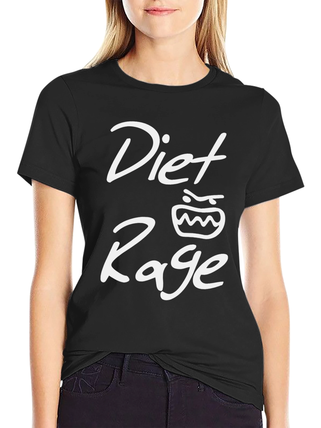 Diet Rage T-Shirt Funny Gym Workout Tee