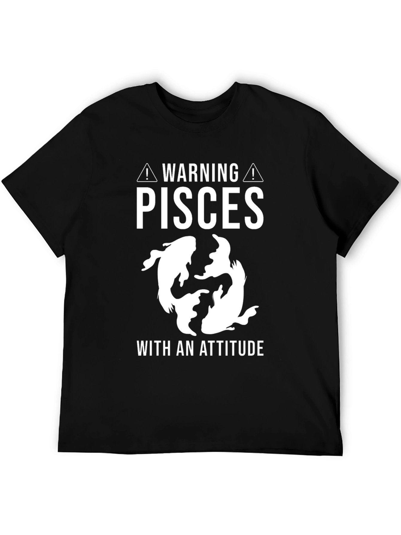 Pisces With An Attitude Graphic T-Shirt