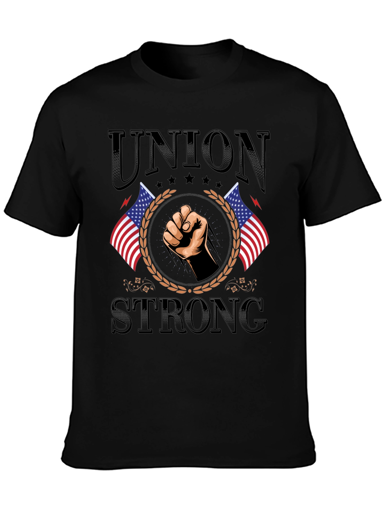 Union Strong American Flag T-Shirt