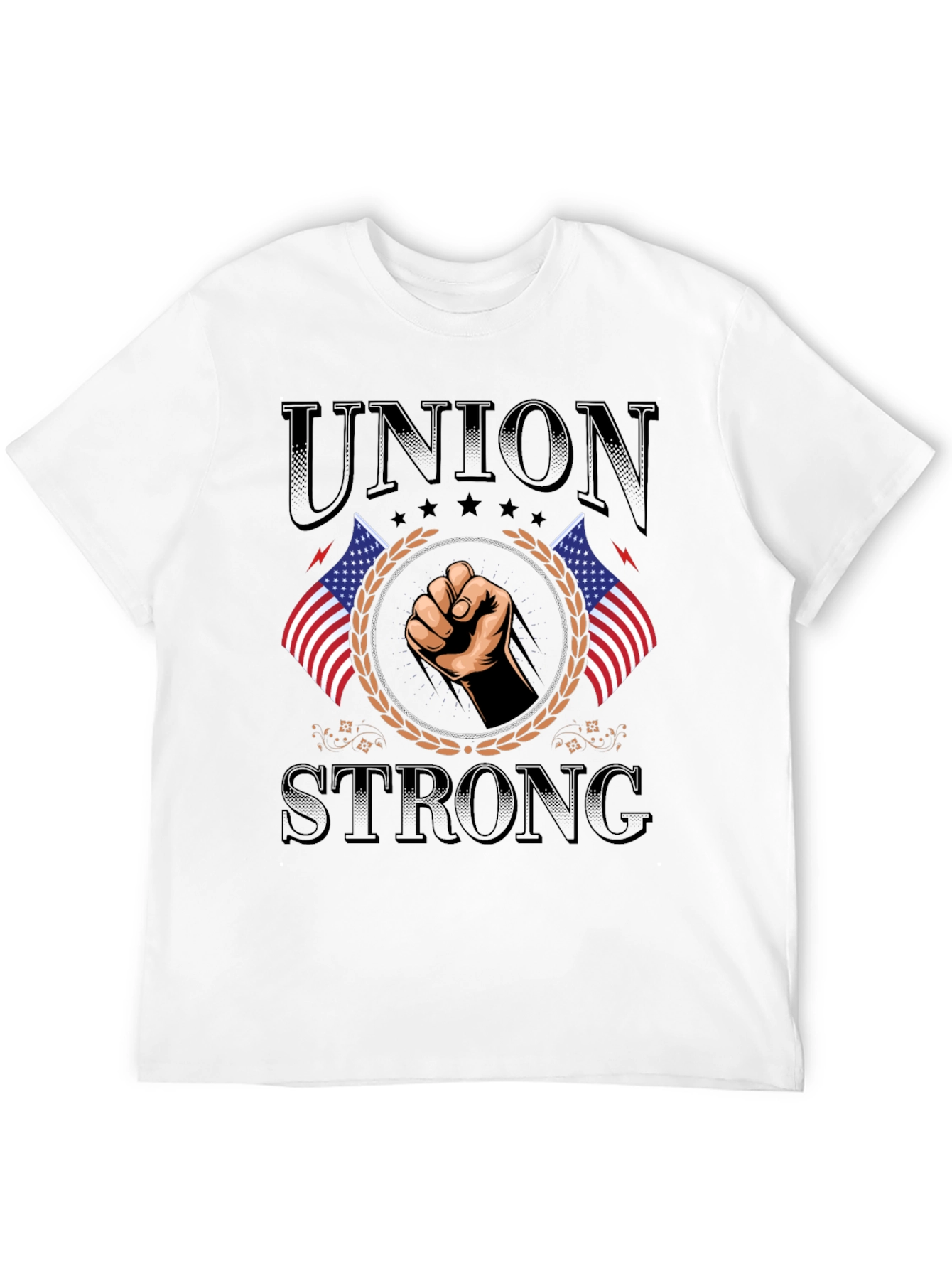 Union Strong American Flag T-Shirt