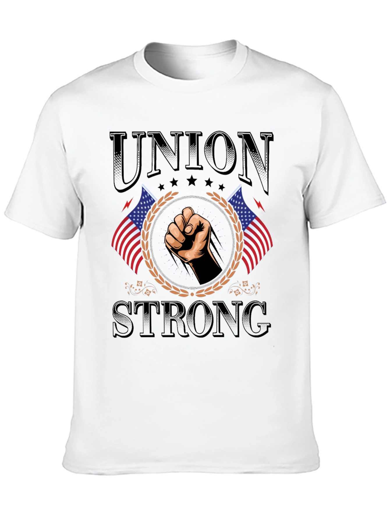 Union Strong American Flag T-Shirt