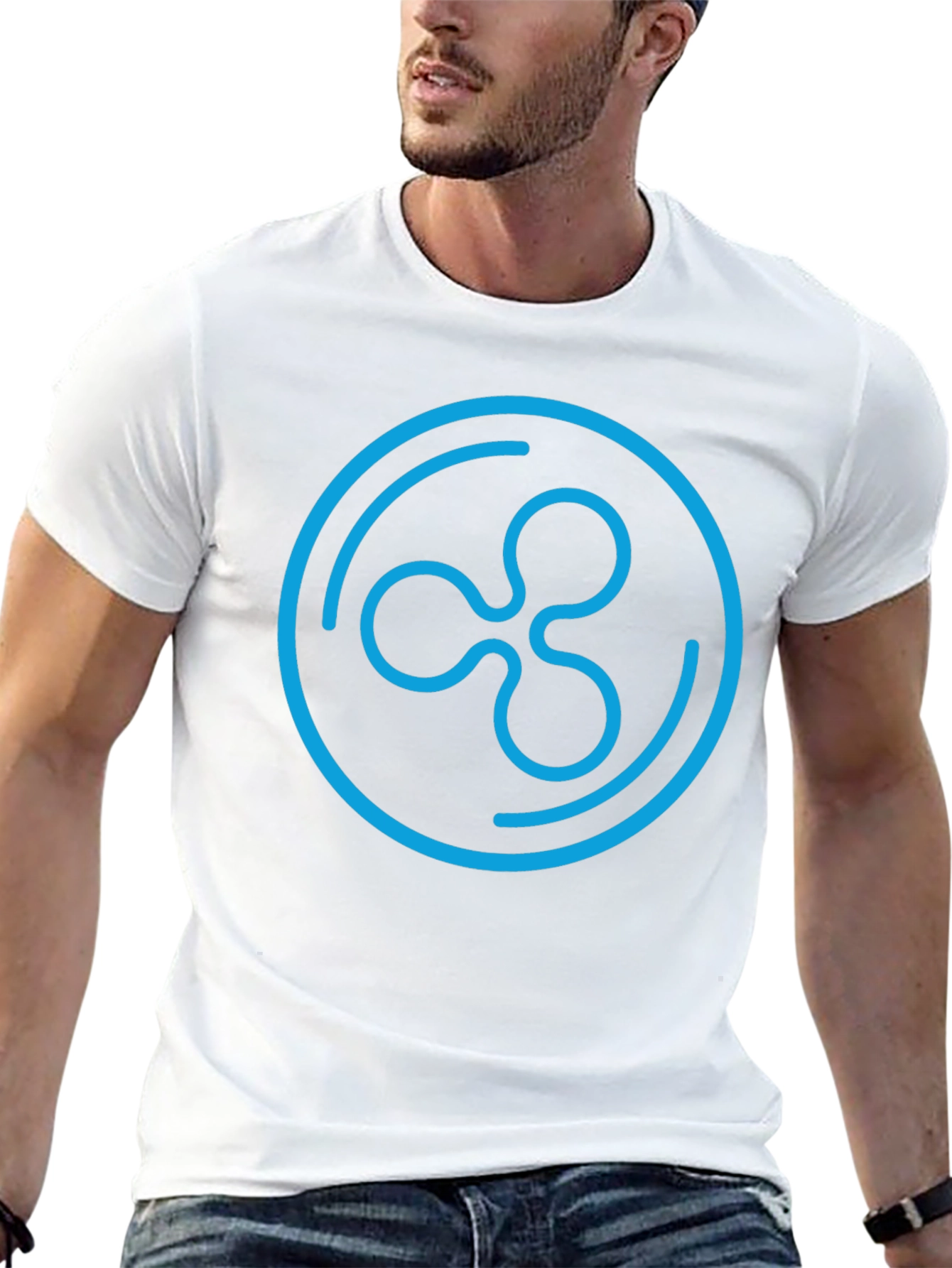 Ripple XRP Crypto T-Shirt - Black