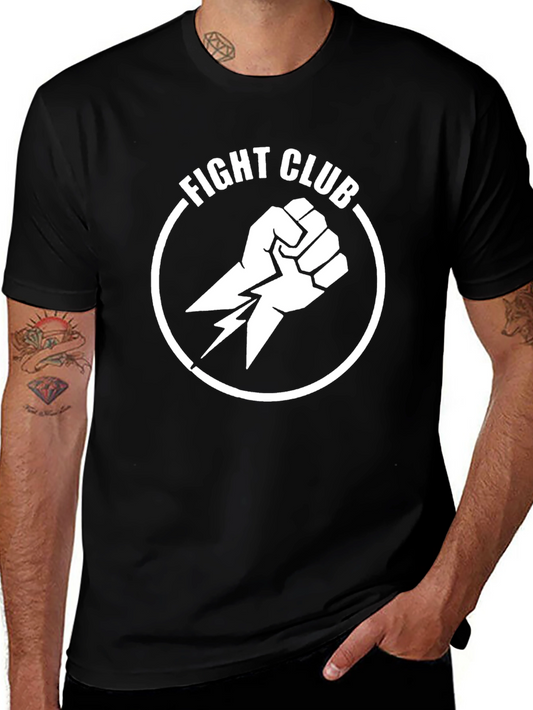 Fight Club T-Shirt - Black Graphic Tee