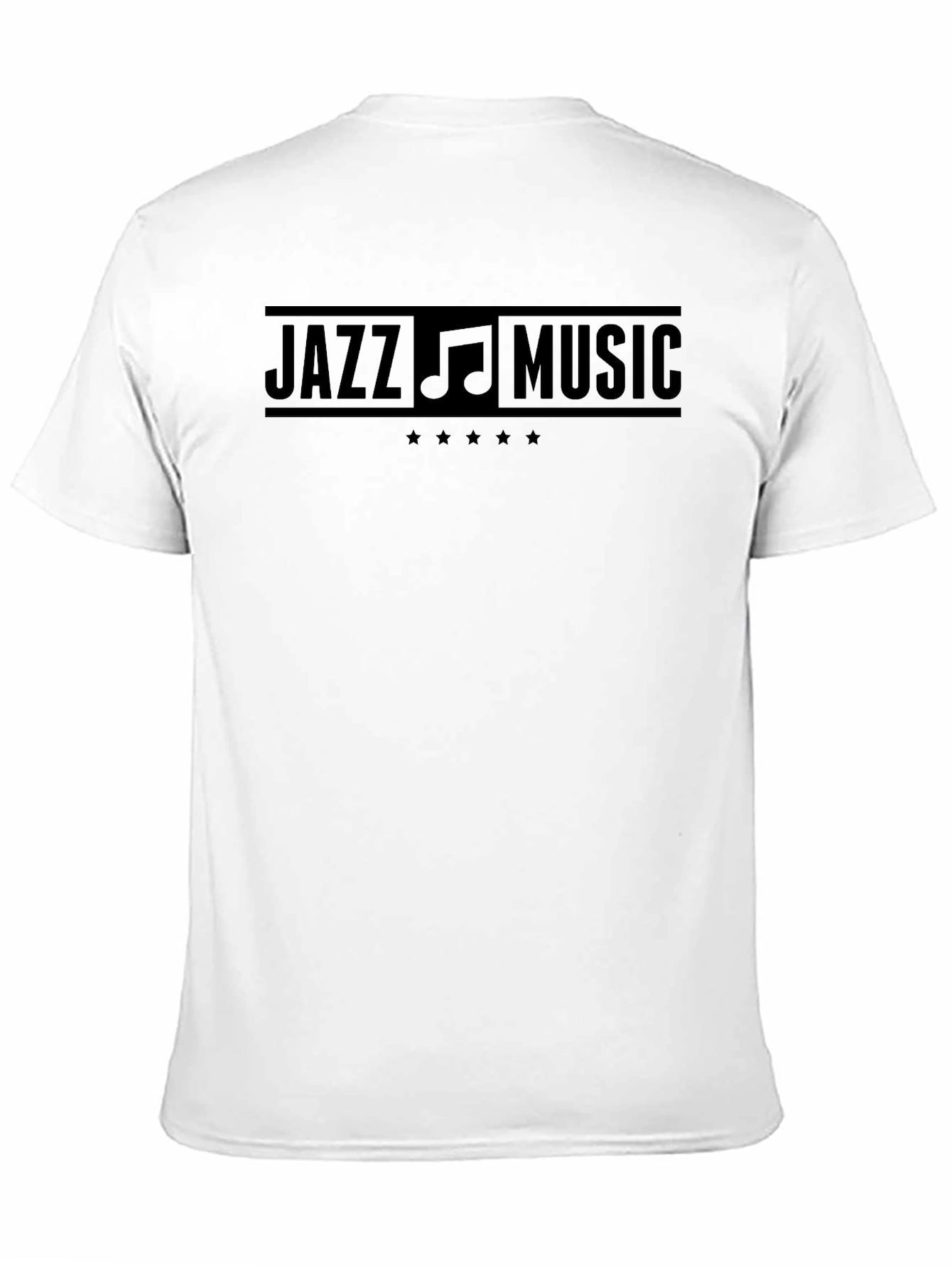 Jazz Music Black Graphic Tee