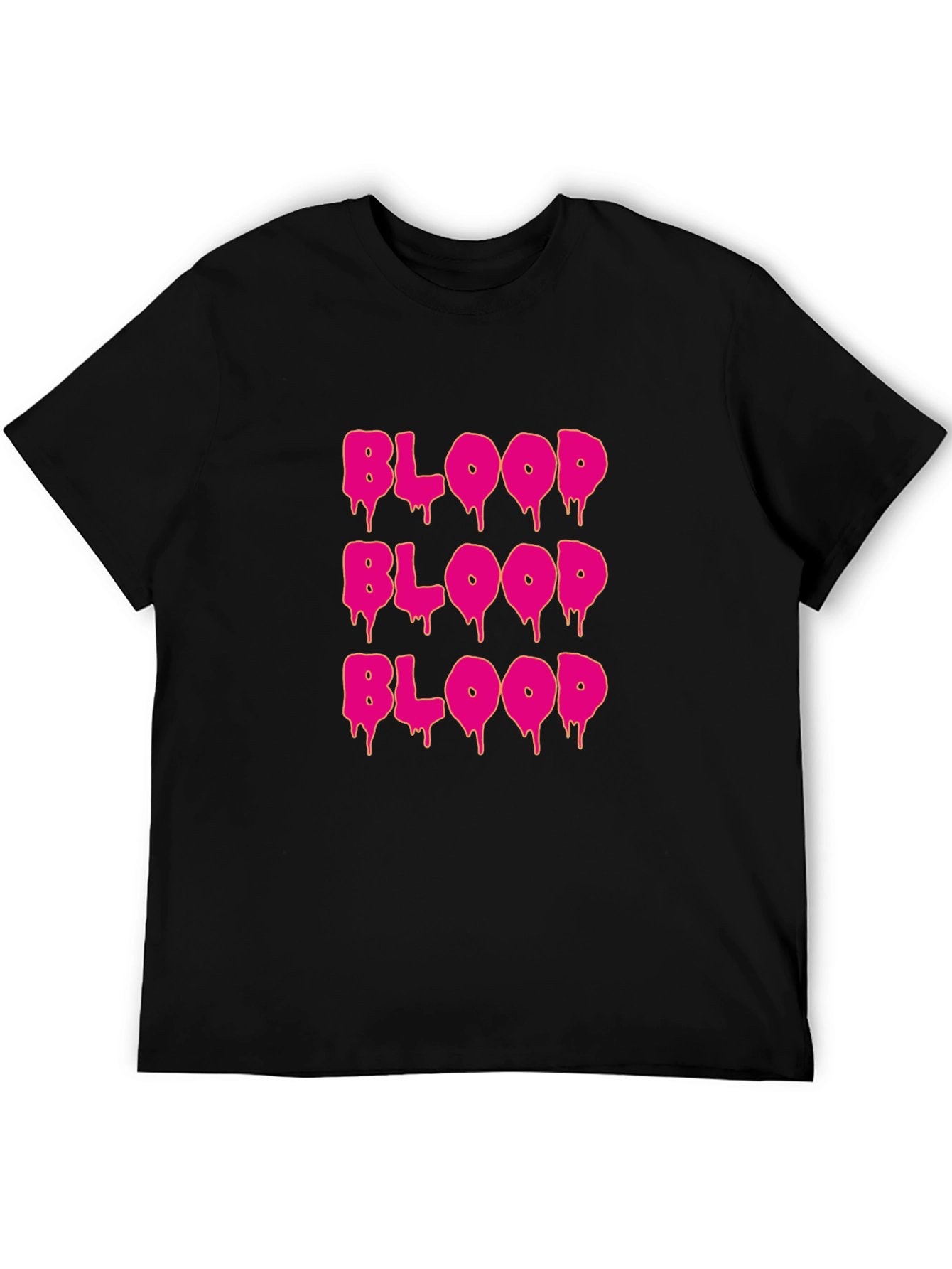 Blood Drip Graphic Tee - Statement T-Shirt