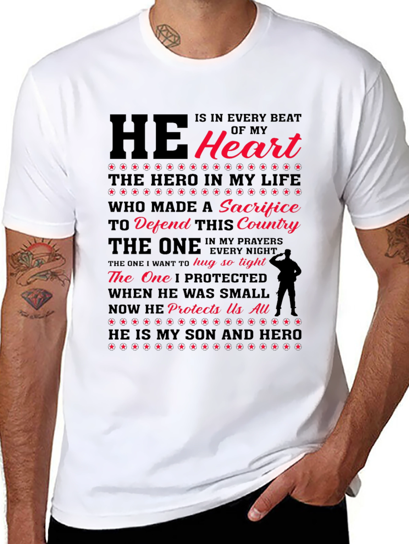 He is in my Heart T-Shirt