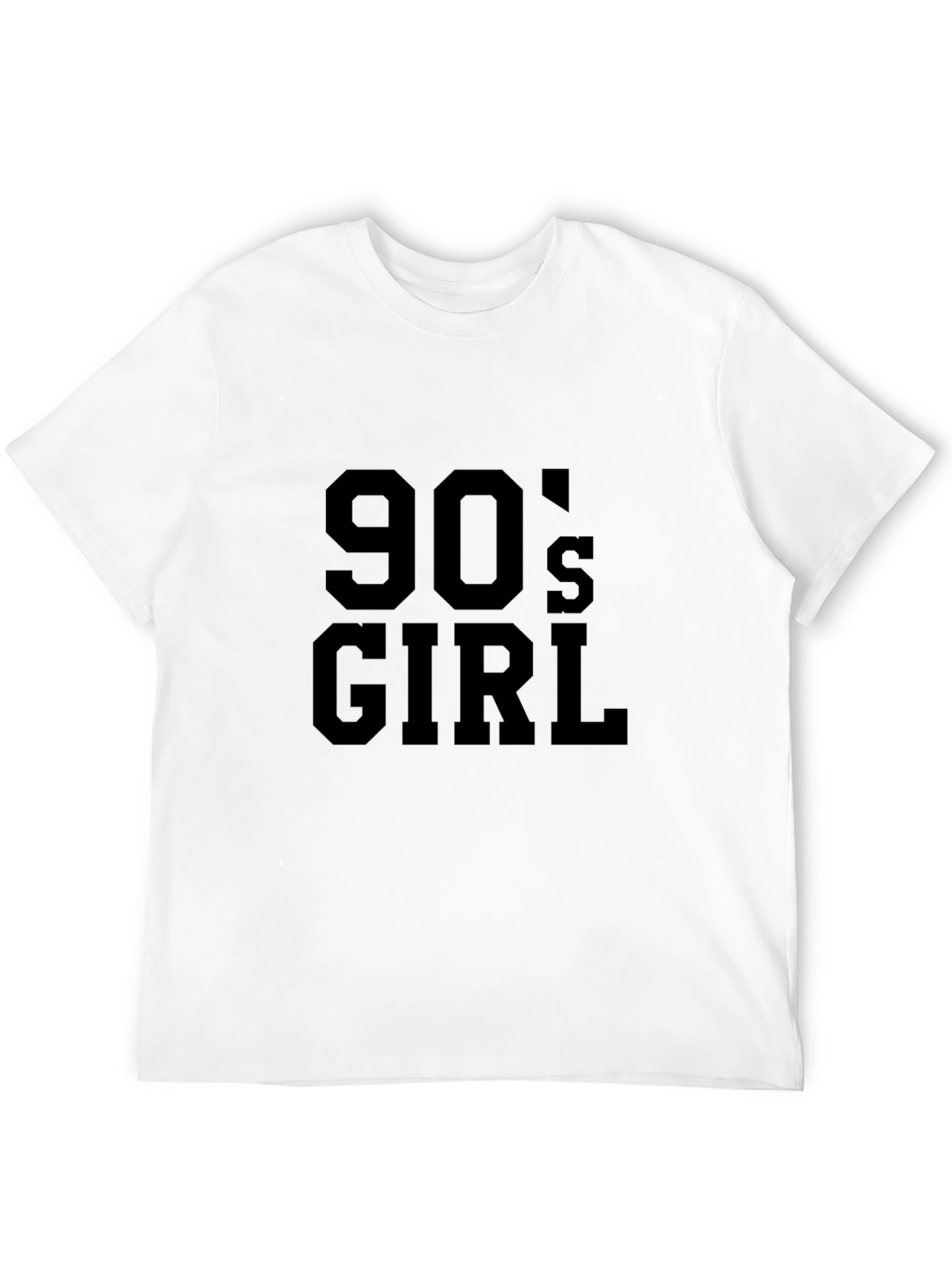 90s Girl Graphic Tee - Trendy Retro Style