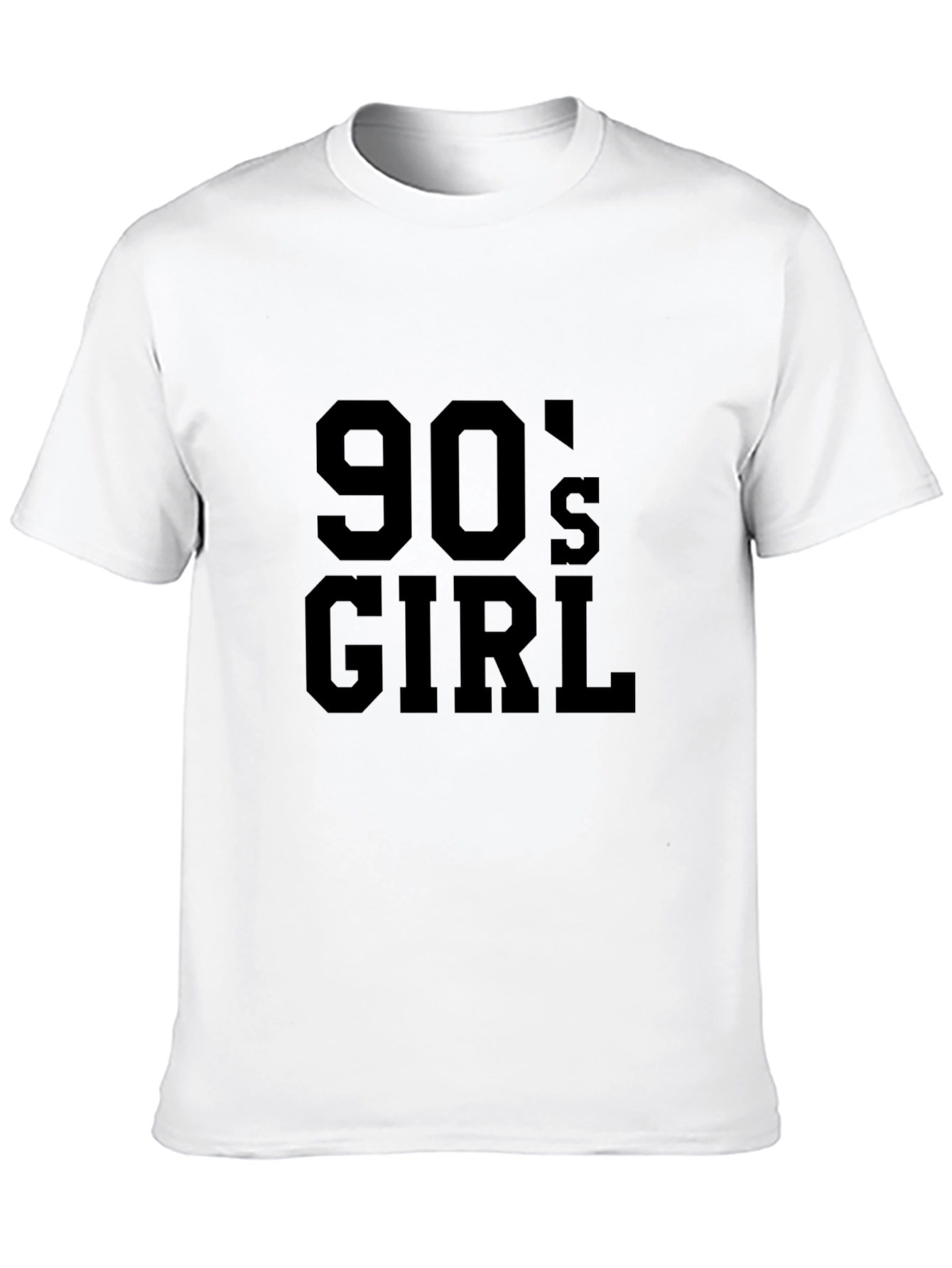 90s Girl Graphic Tee - Trendy Retro Style