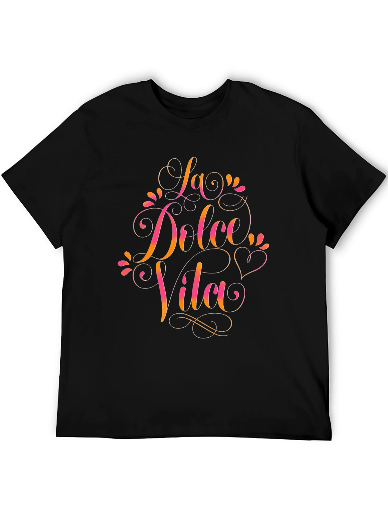 La Dolce Vita Graphic Tee - Trendy Italian Style