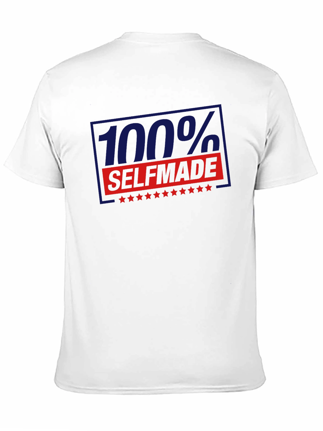 100% Self Made Graphic T-Shirt - Black