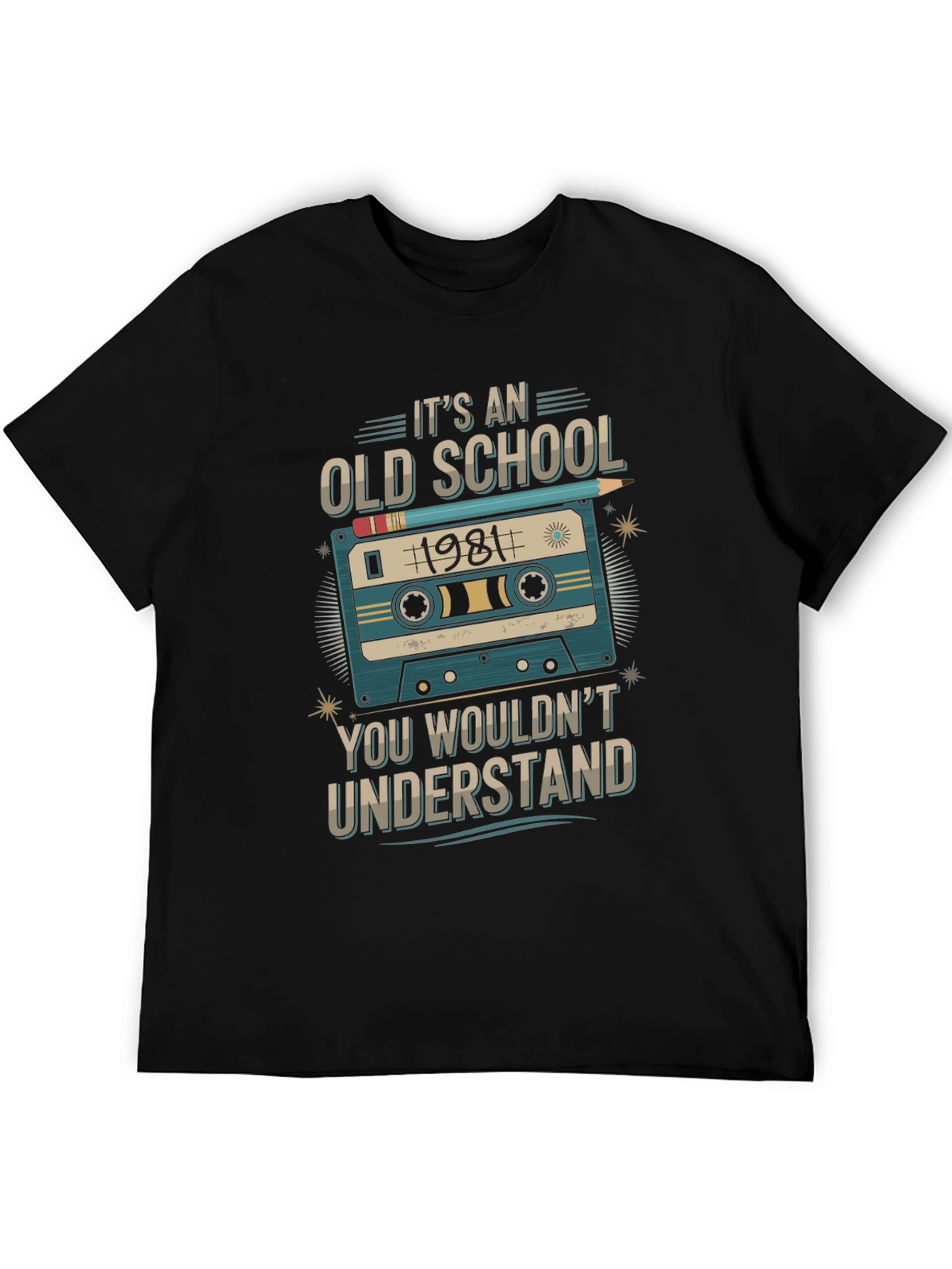 Its An Old School 1981 Graphic Tee