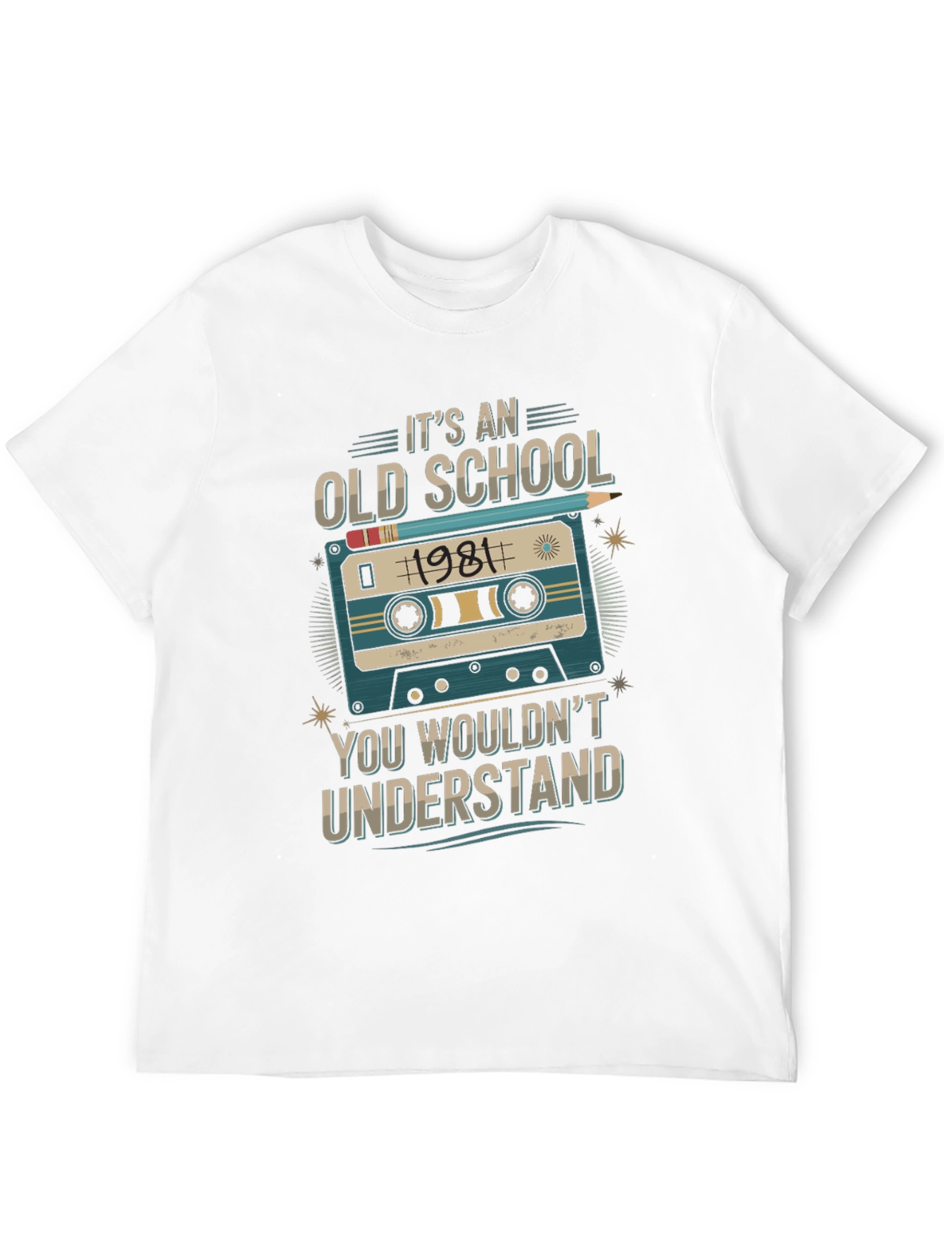 Its An Old School 1981 Graphic Tee