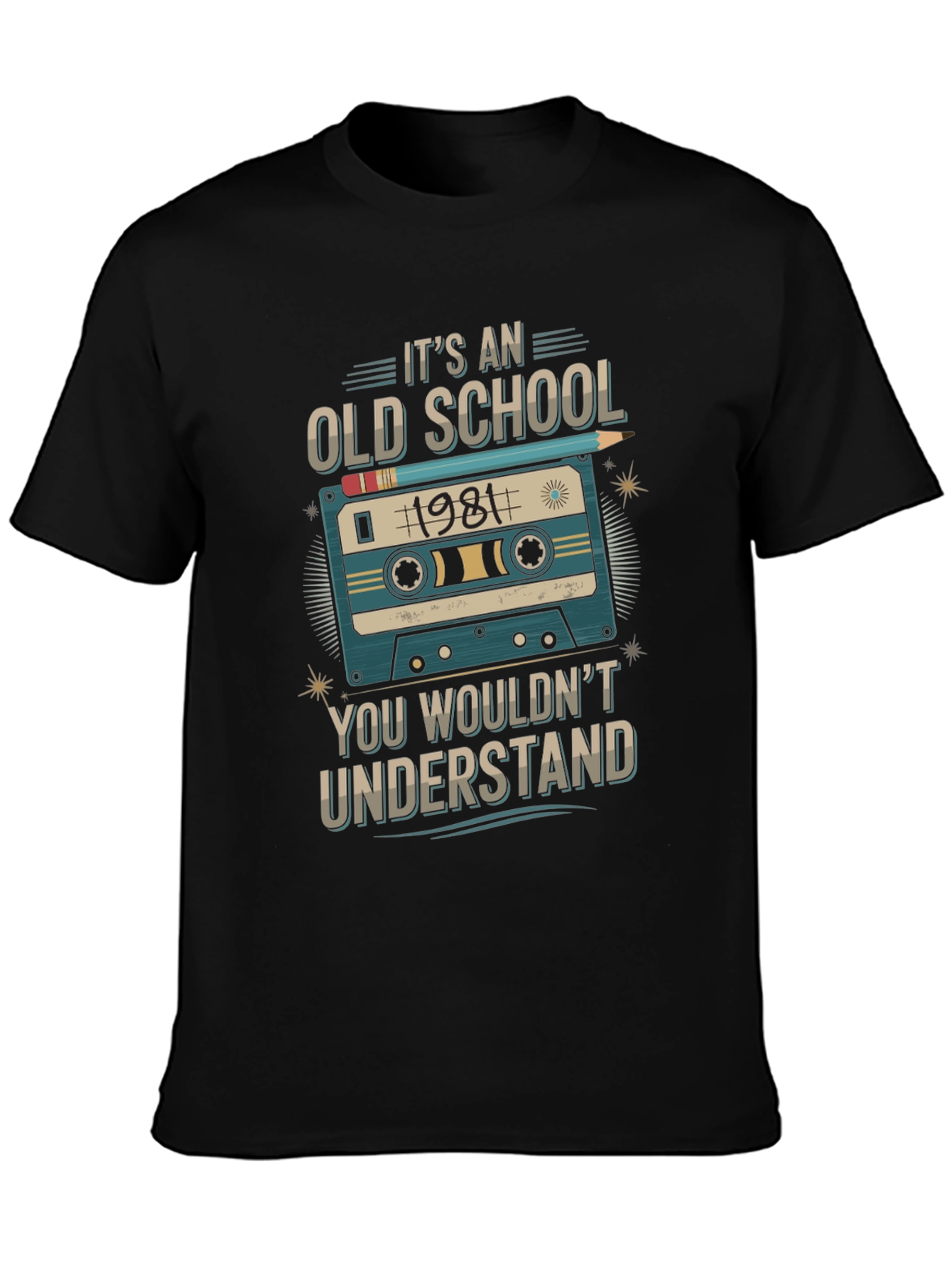 Its An Old School 1981 Graphic Tee