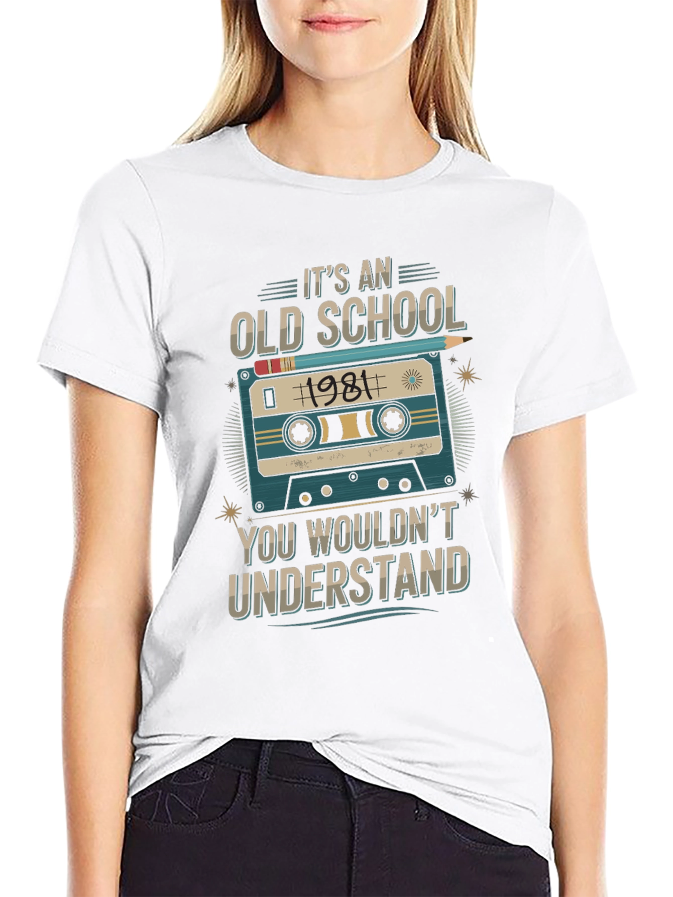 Its An Old School 1981 Graphic Tee