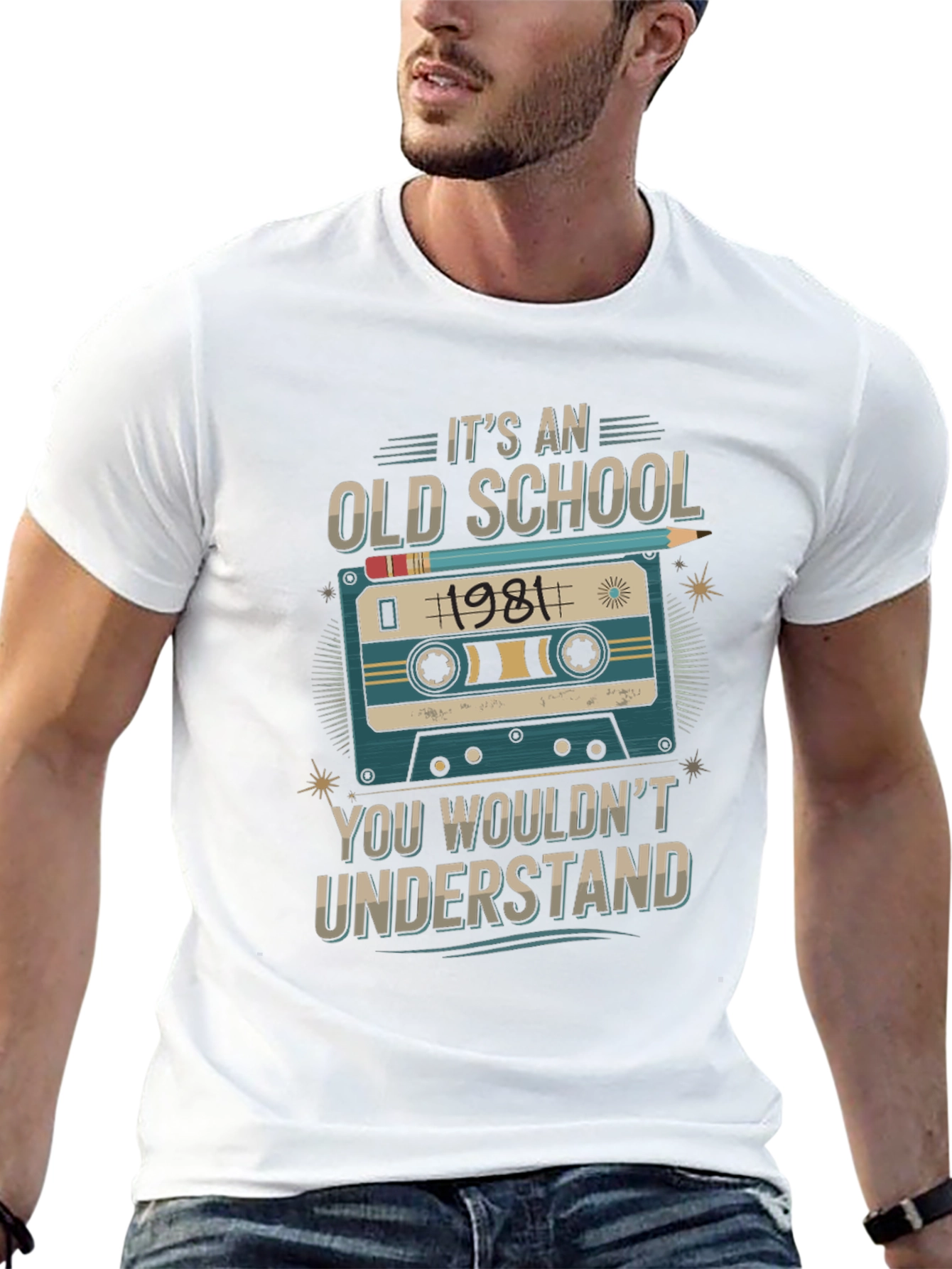 Its An Old School 1981 Graphic Tee