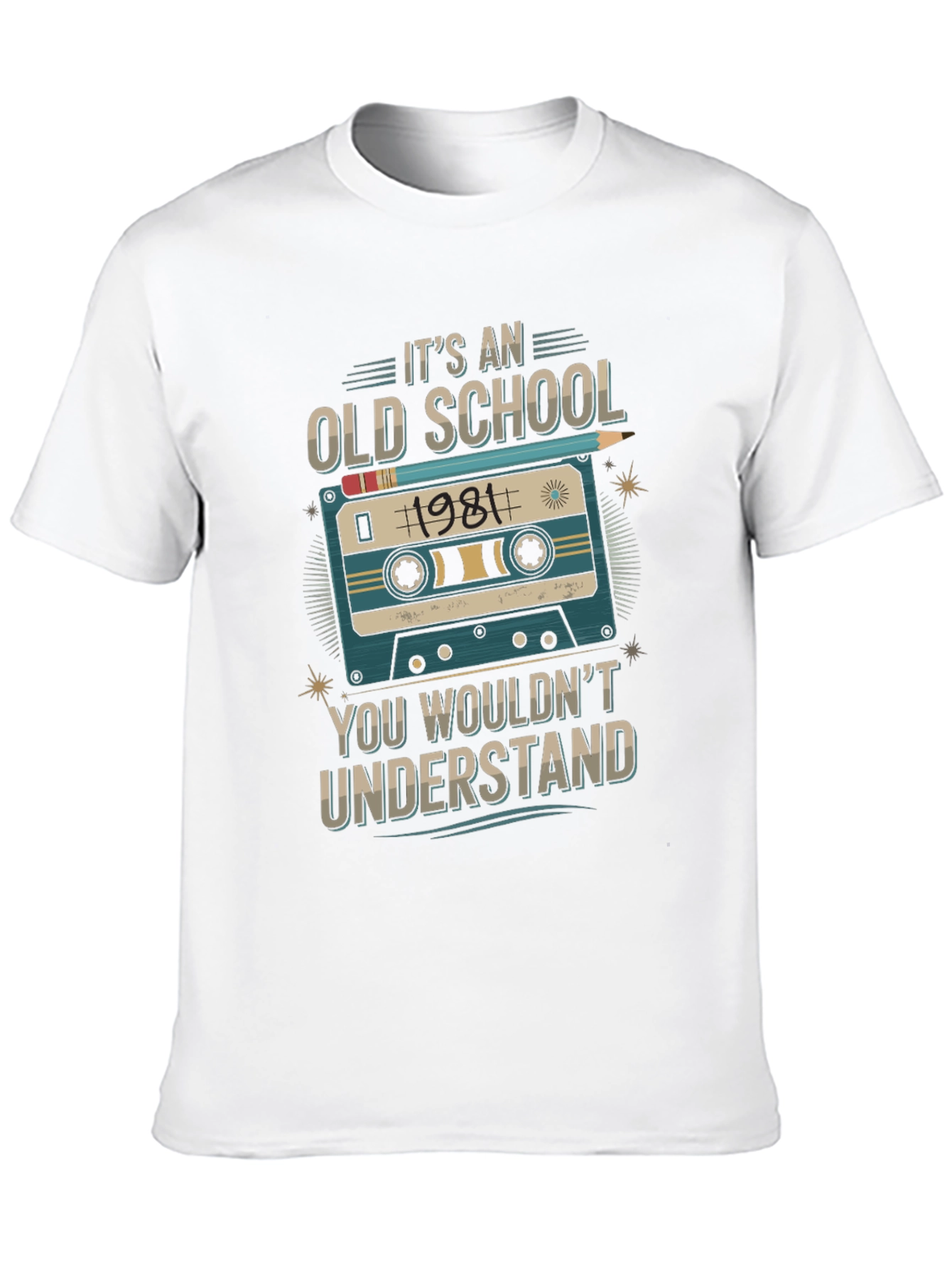 Its An Old School 1981 Graphic Tee