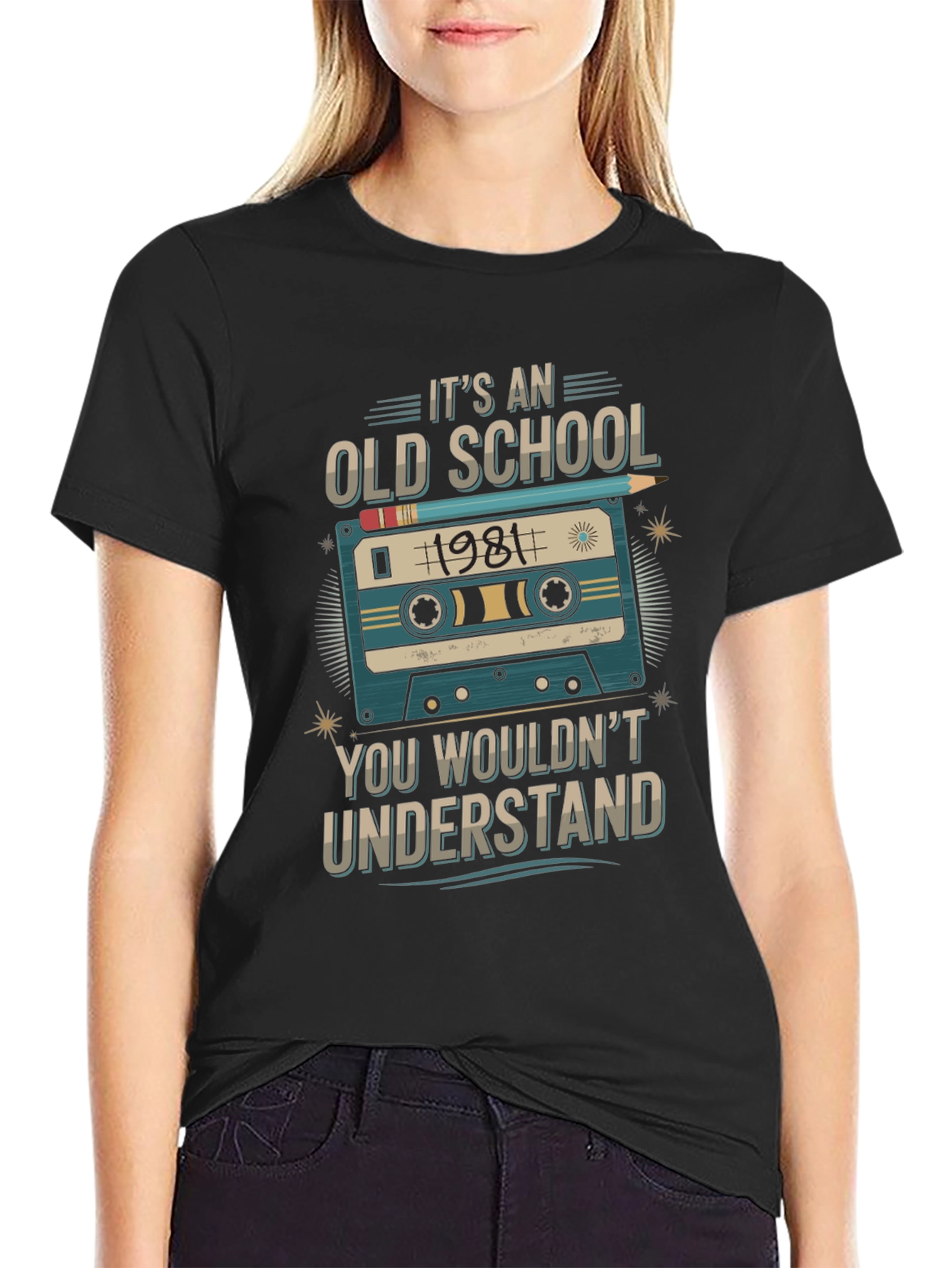 Its An Old School 1981 Graphic Tee