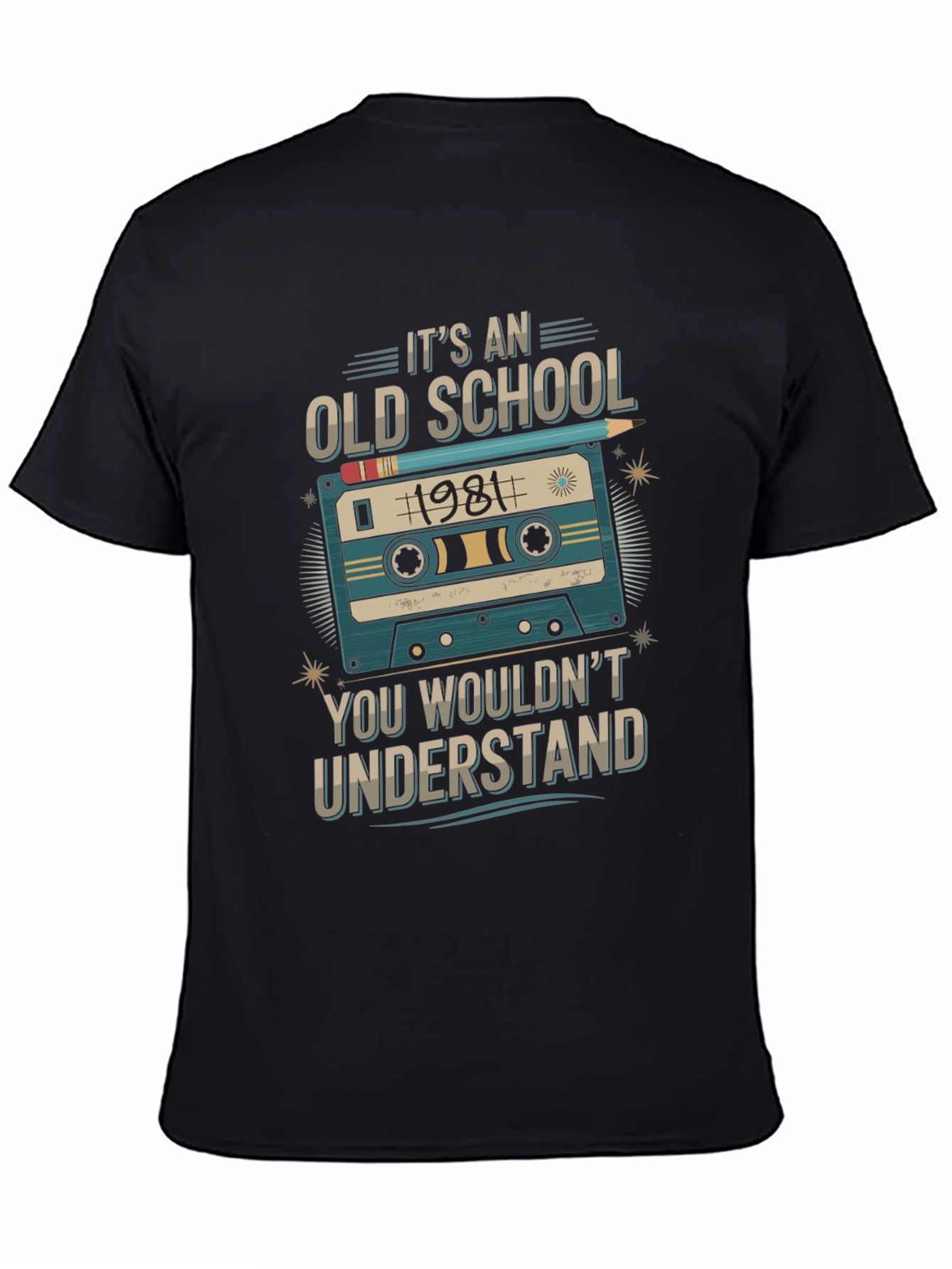 Its An Old School 1981 Graphic Tee
