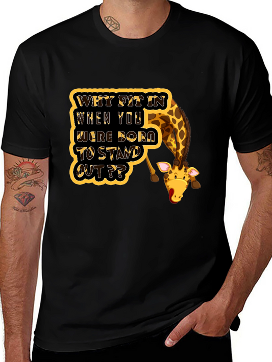 Stand Out Giraffe T-Shirt