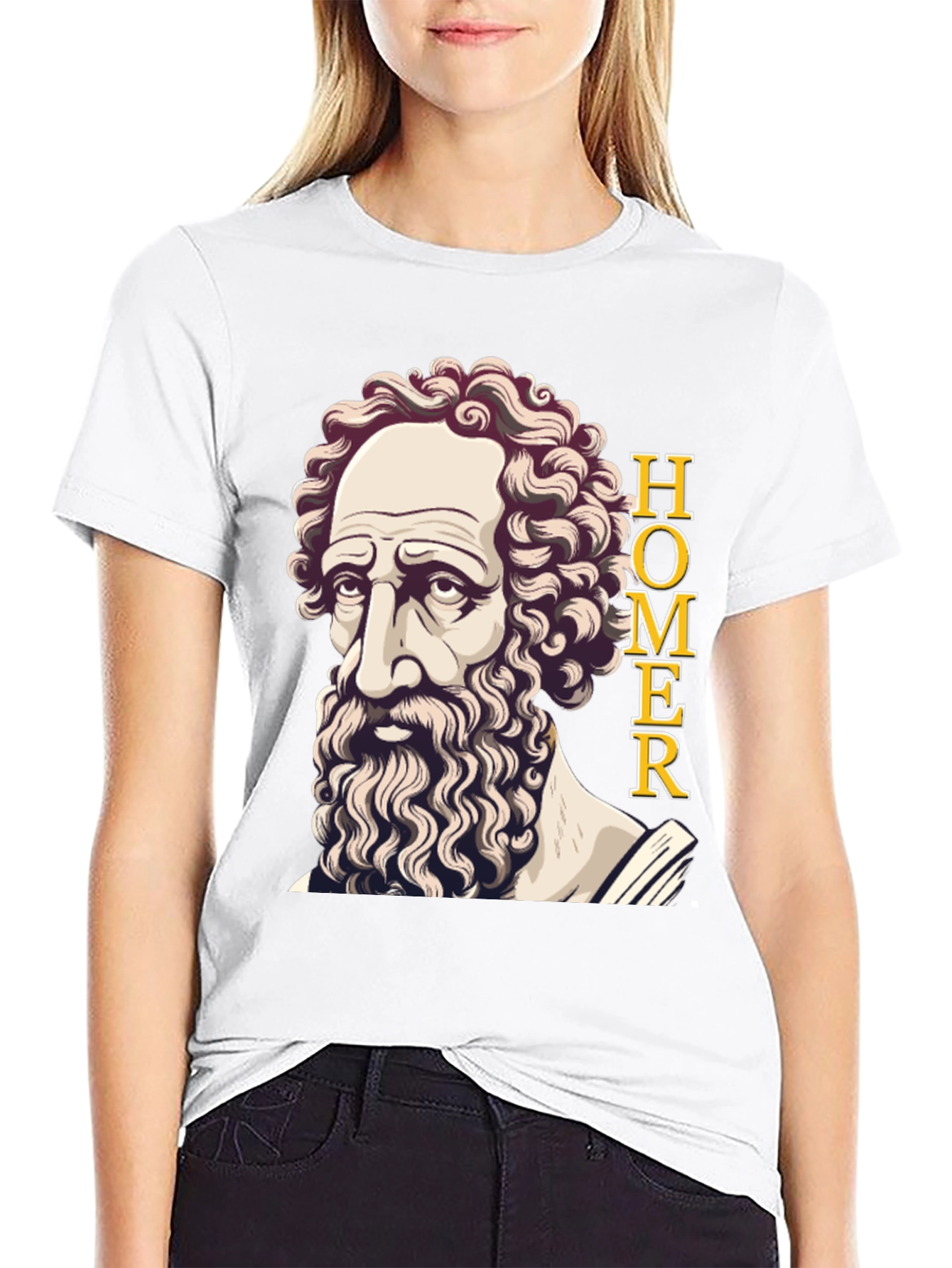 Homer T-Shirt: Classic Greek Poet Tee