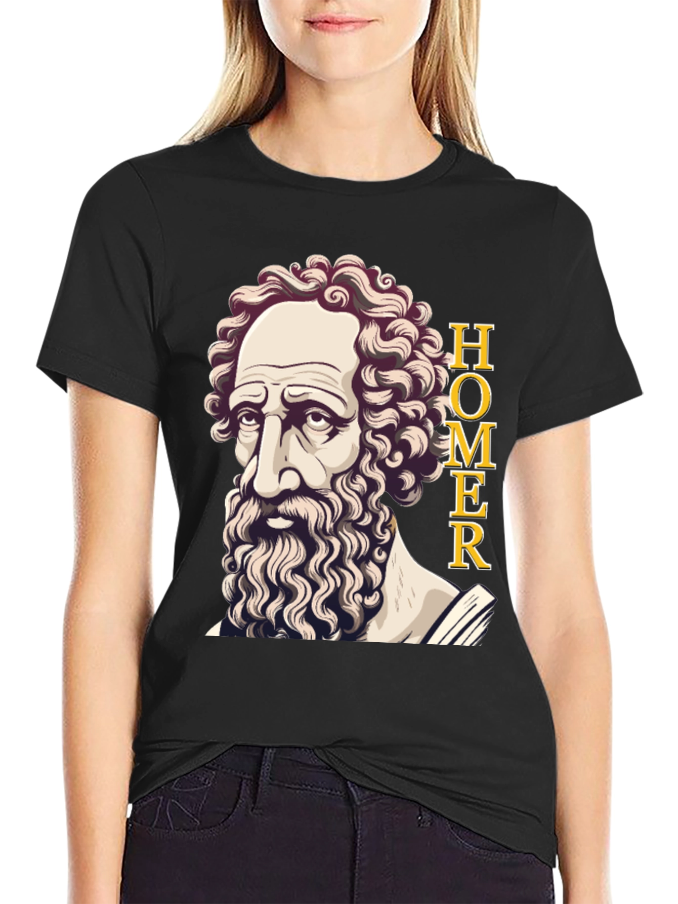 Homer T-Shirt: Classic Greek Poet Tee
