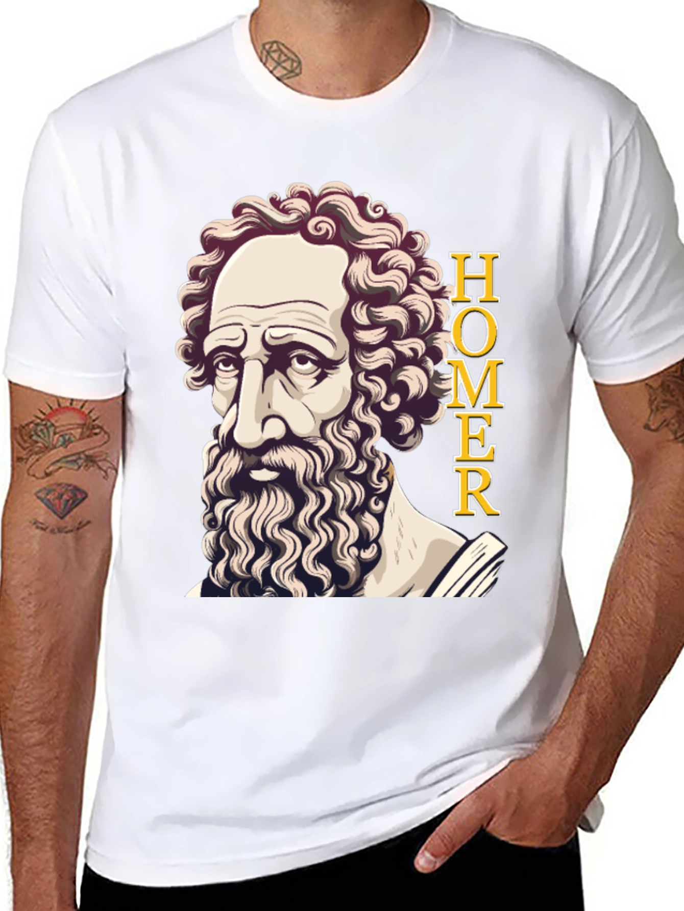 Homer T-Shirt: Classic Greek Poet Tee