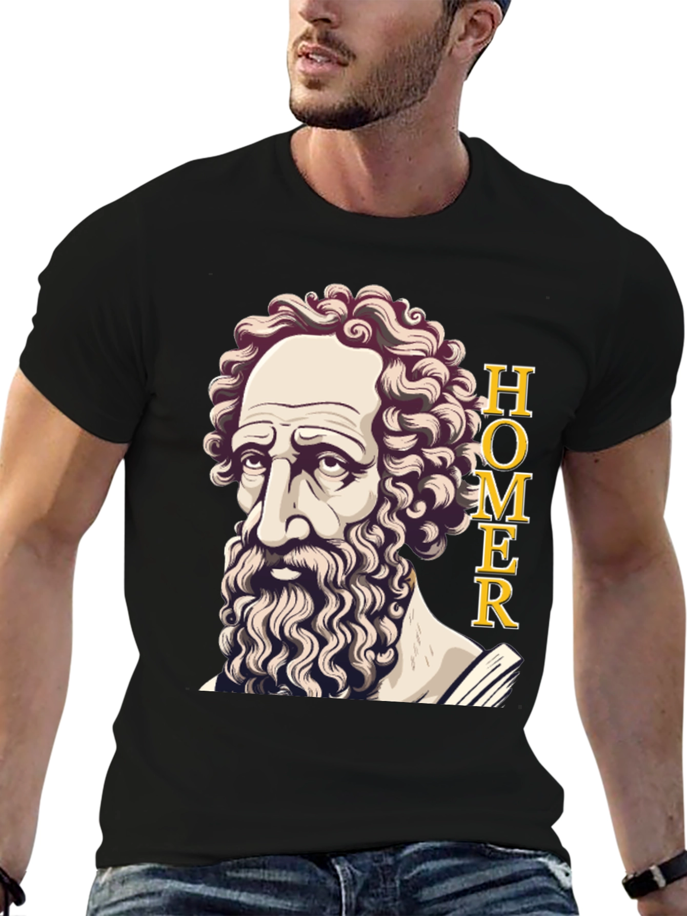 Homer T-Shirt: Classic Greek Poet Tee