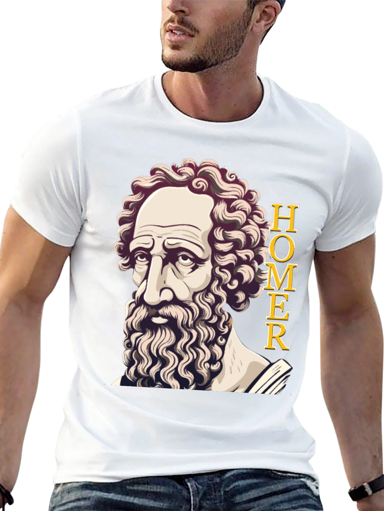 Homer T-Shirt: Classic Greek Poet Tee