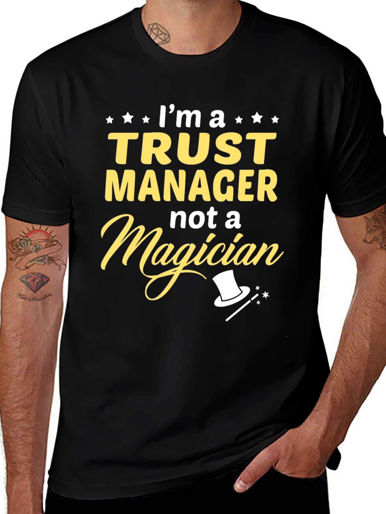 Trust Manager Graphic Tee - Novelty Career T-Shirt