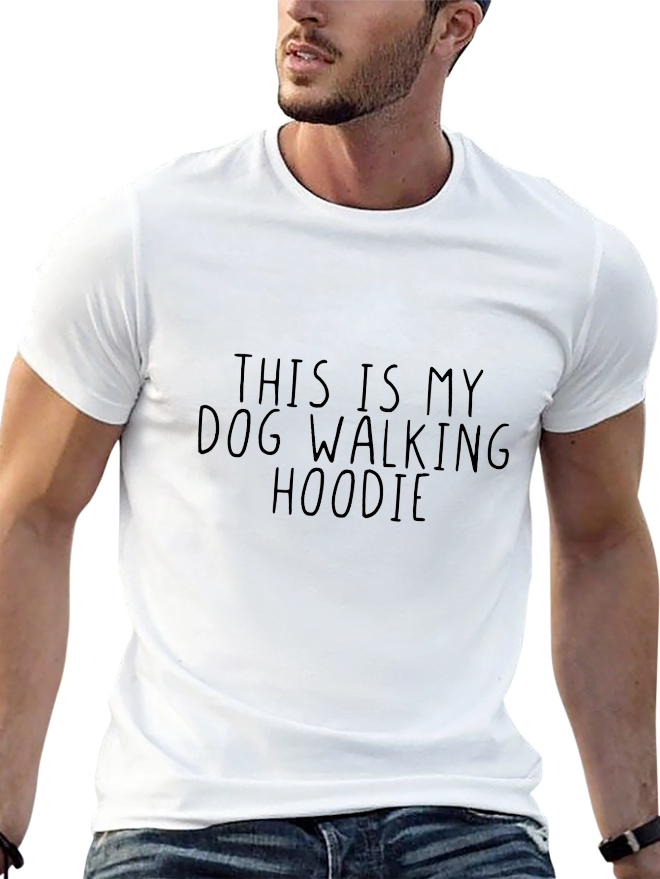 Dog Walking Hoodie Funny Slogan T-Shirt