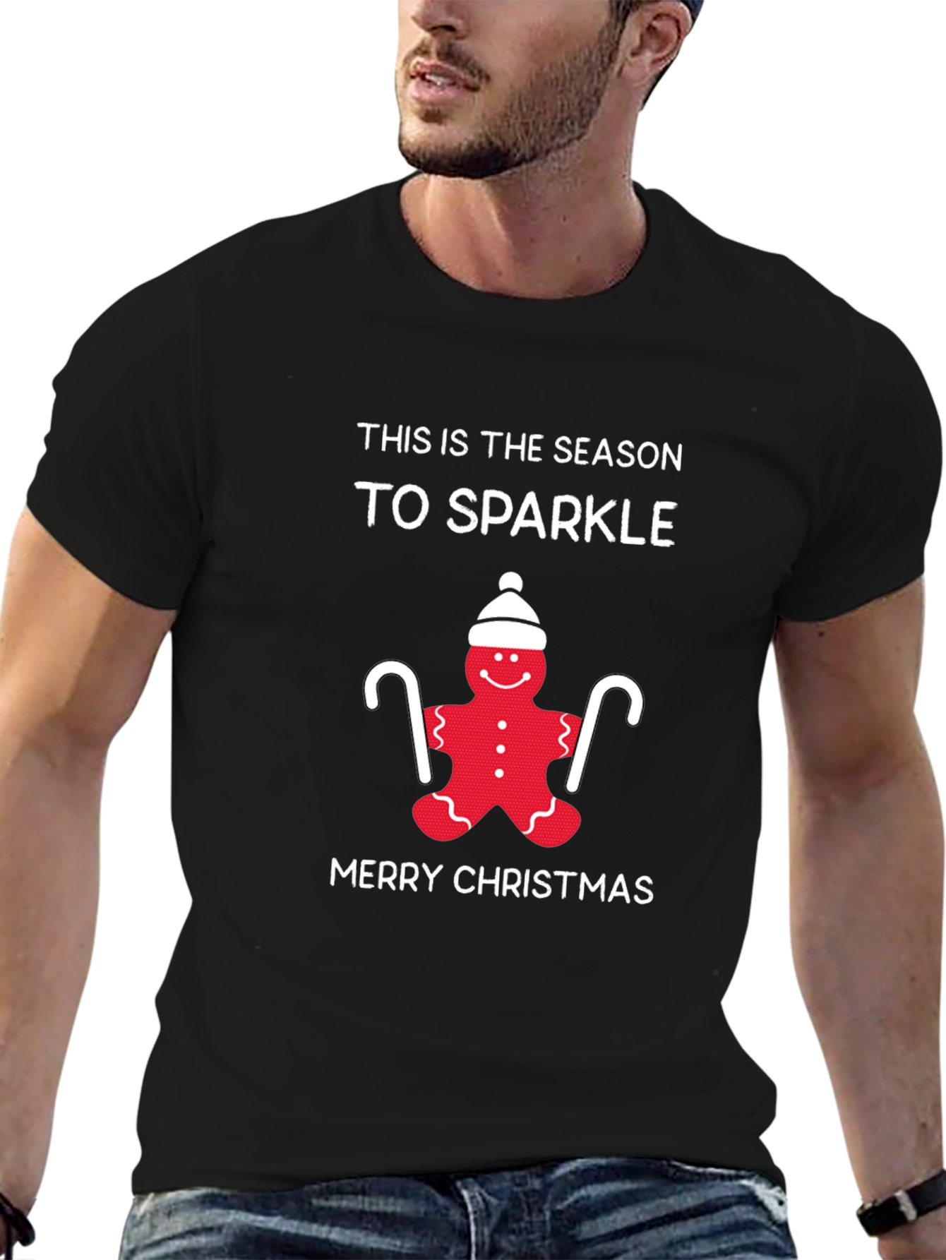 Festive Season Sparkle Christmas T-Shirt