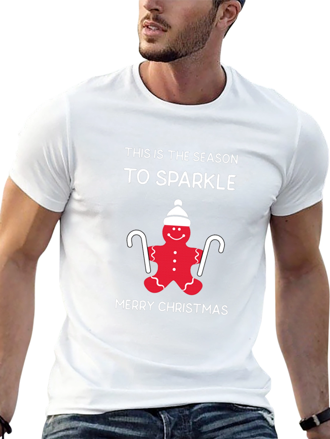 Festive Season Sparkle Christmas T-Shirt
