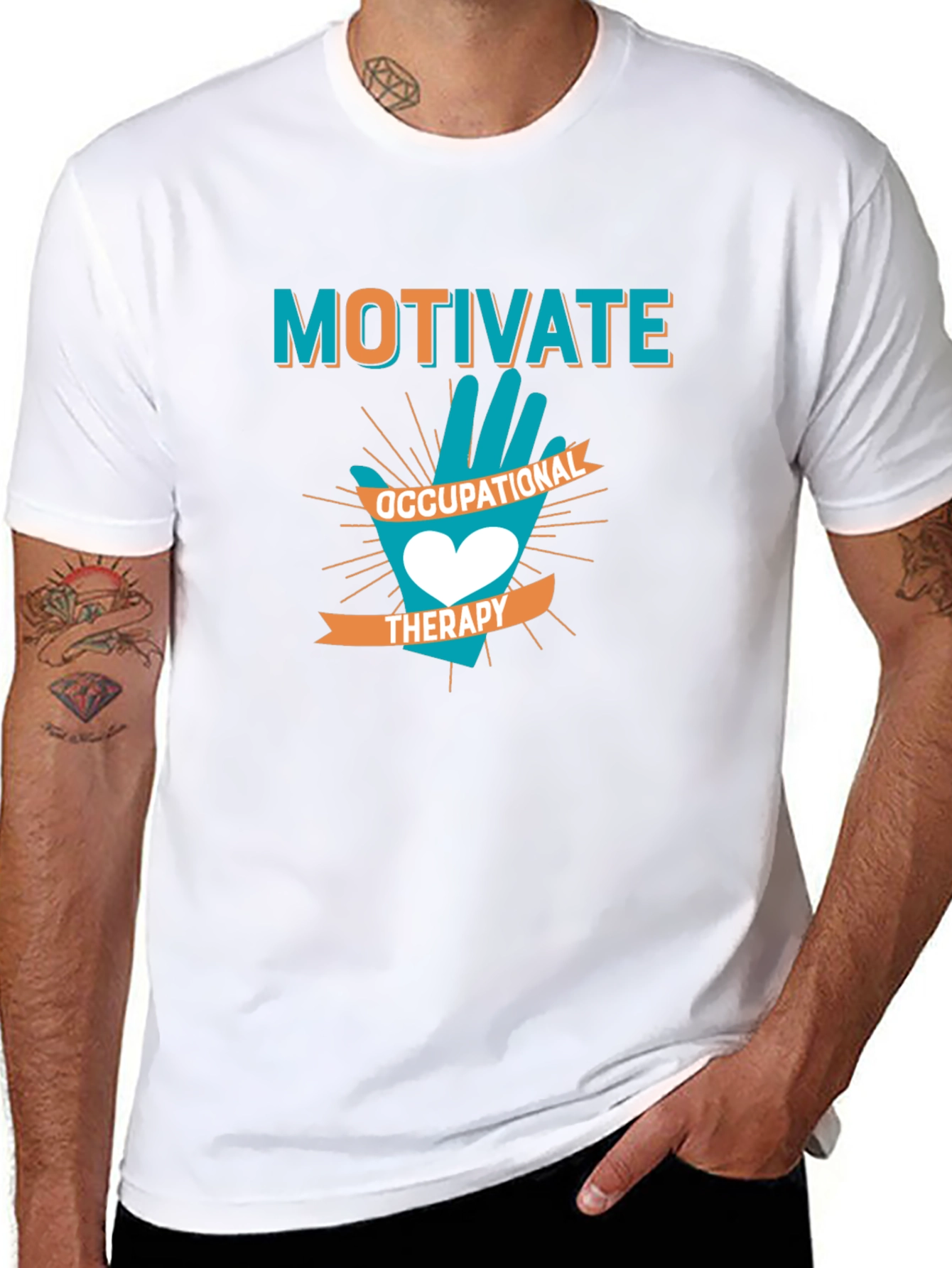 Motivate Occupational Therapy Graphic T-Shirt