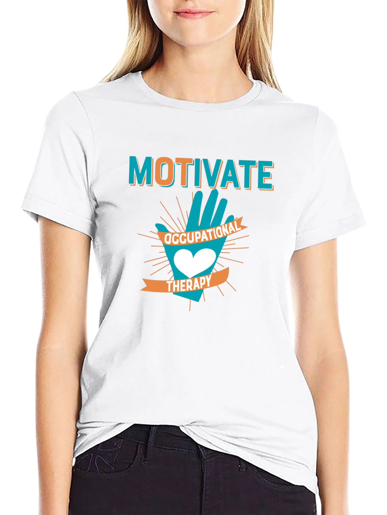 Motivate Occupational Therapy Graphic T-Shirt