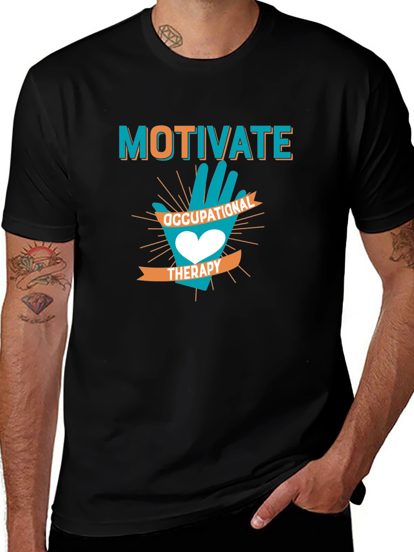 Motivate Occupational Therapy Graphic T-Shirt