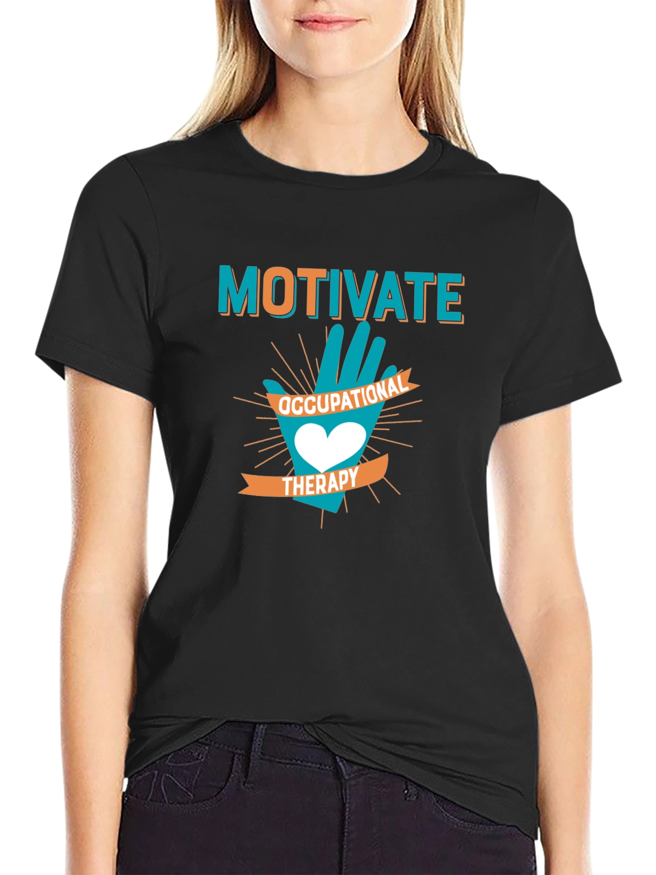 Motivate Occupational Therapy Graphic T-Shirt