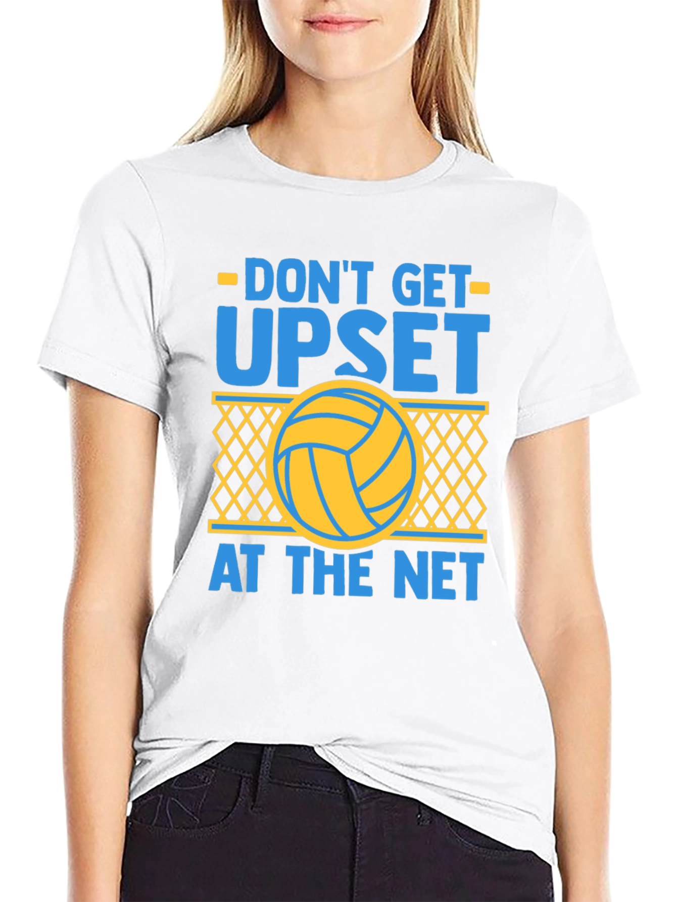 Dont Get Upset at the Net Volleyball T-Shirt