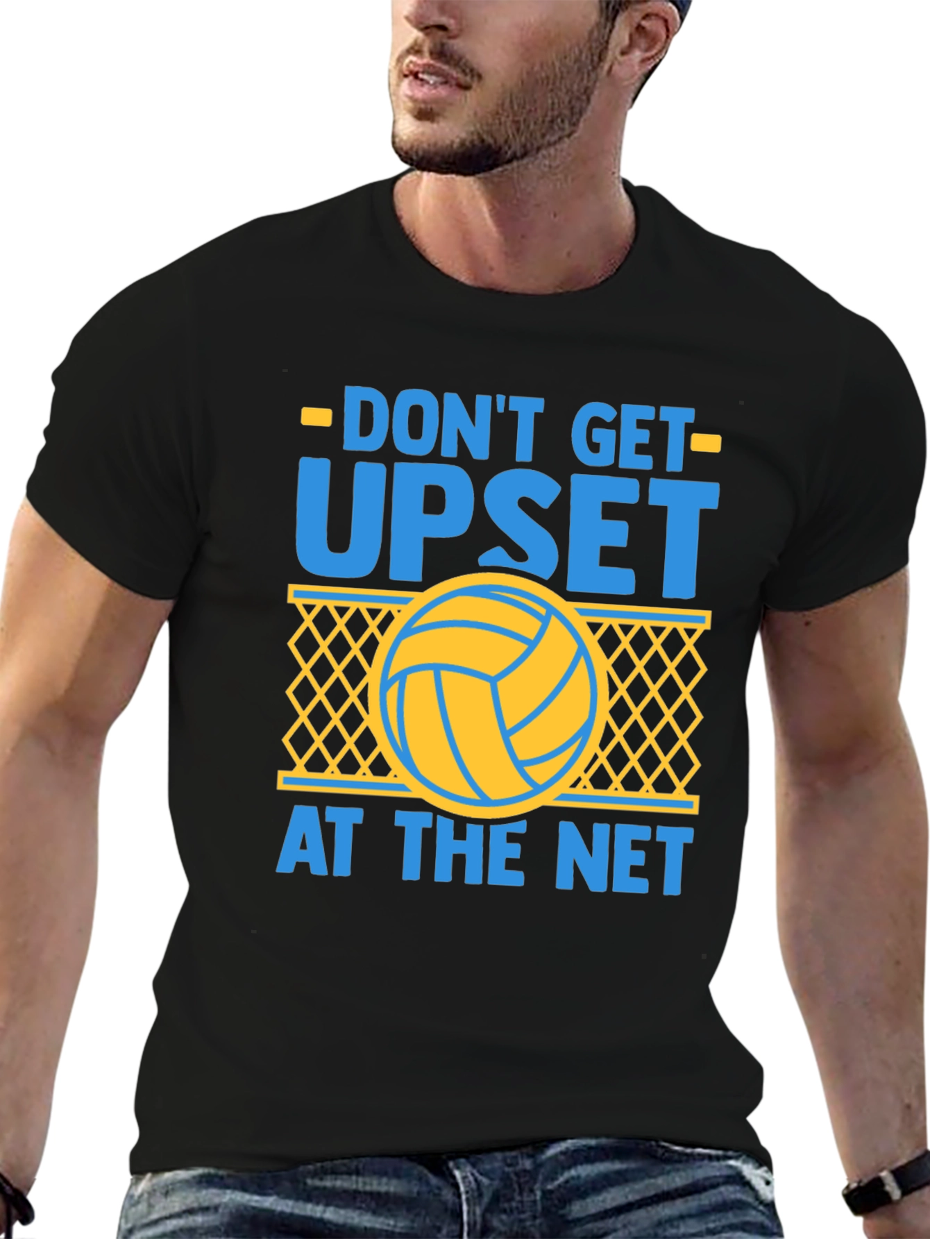Dont Get Upset at the Net Volleyball T-Shirt