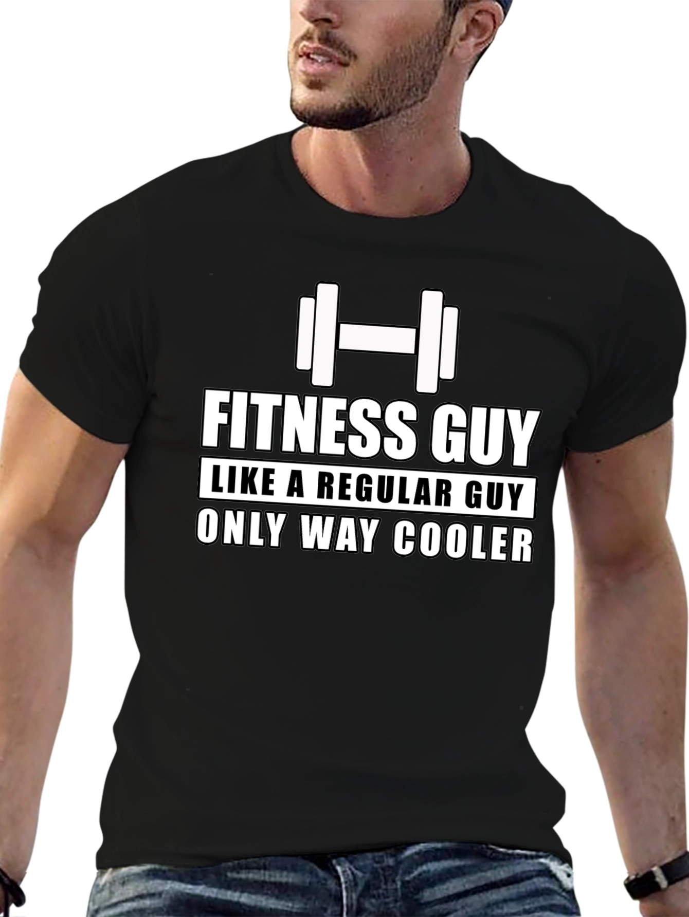 Fitness Guy T-Shirt - Cool Workout Apparel