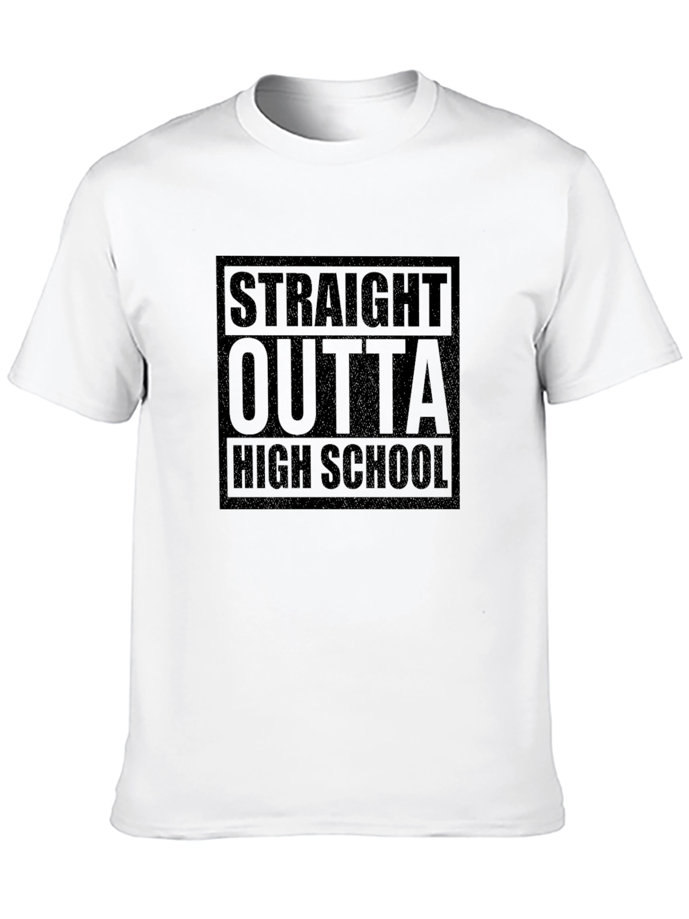Straight Outta High School T-Shirt Graduation Gift