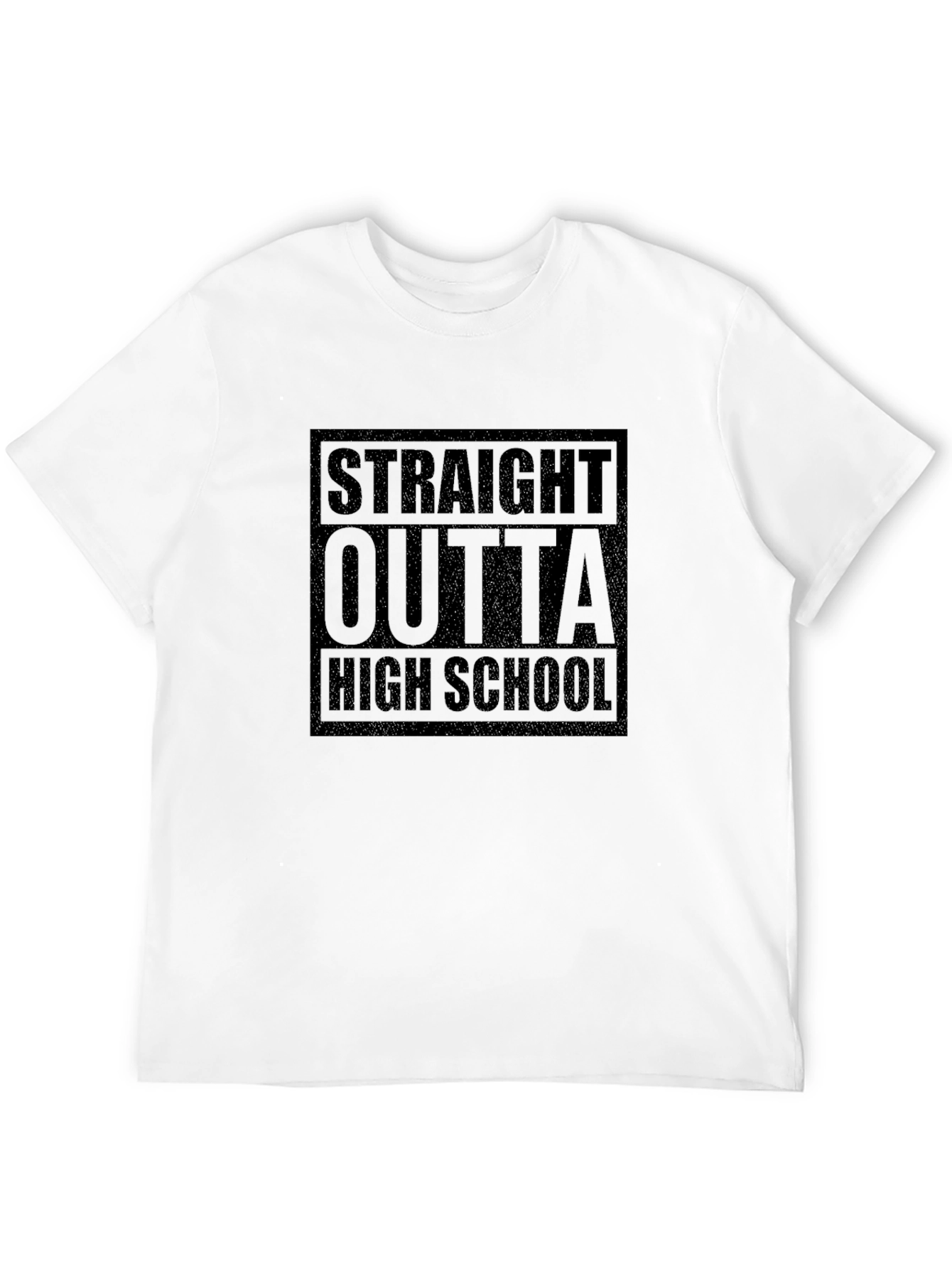Straight Outta High School T-Shirt Graduation Gift
